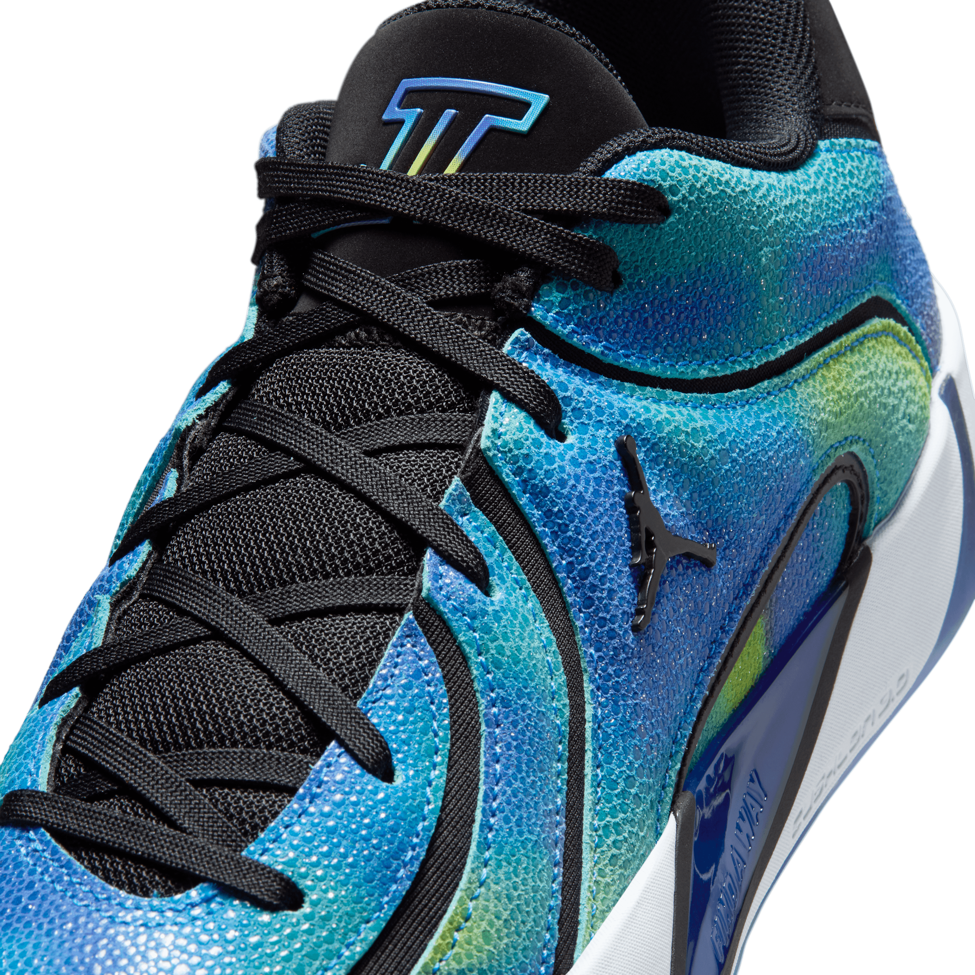 This Jordan Tatum 4 is a Chameleon of Scaly Color