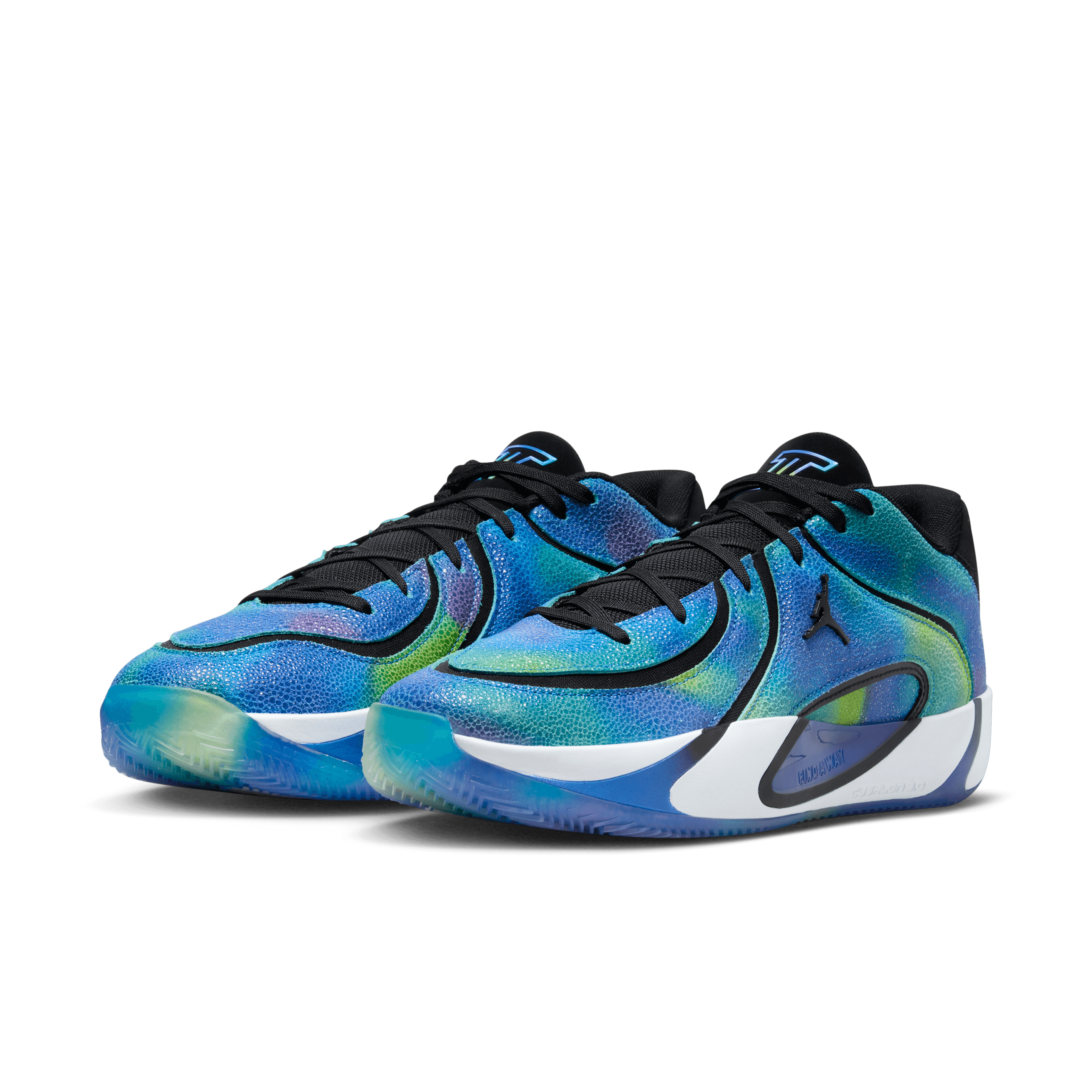 This Jordan Tatum 4 is a Chameleon of Scaly Color