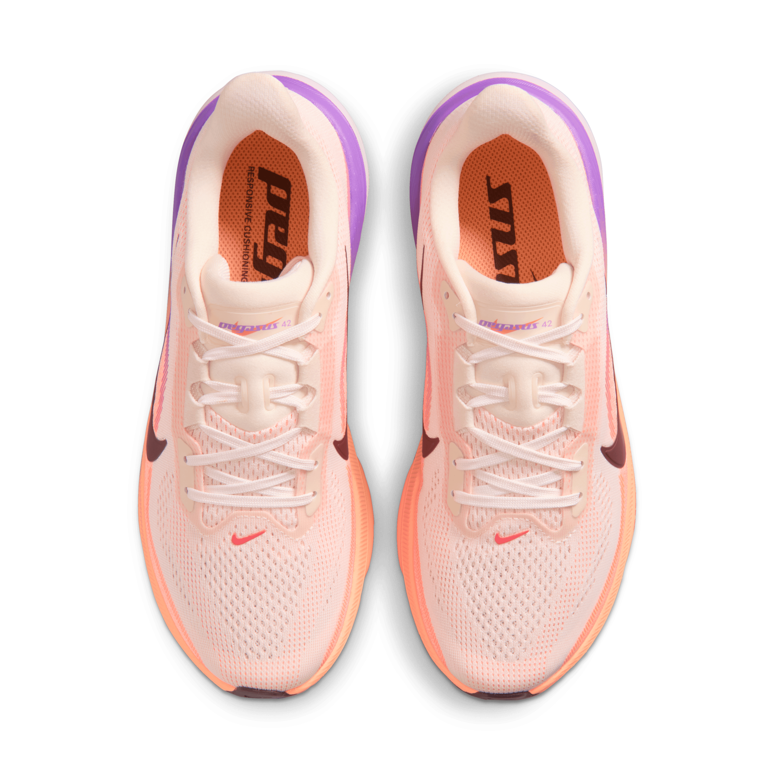 Nike Air Zoom Pegasus 42 Chalk Orange Pulse (W) - IB1881-113
