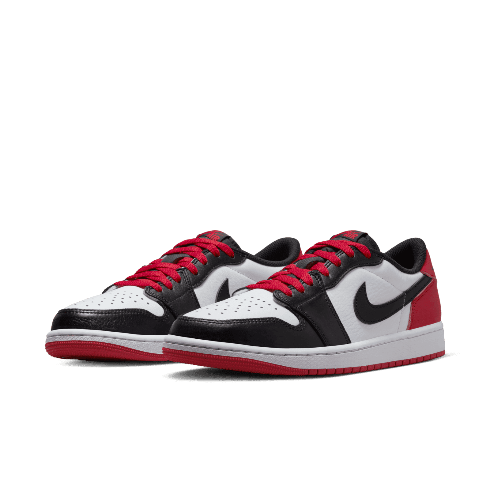 Air Jordan 1 Retro Low OG Black Toe - CZ0790-106 Raffles and