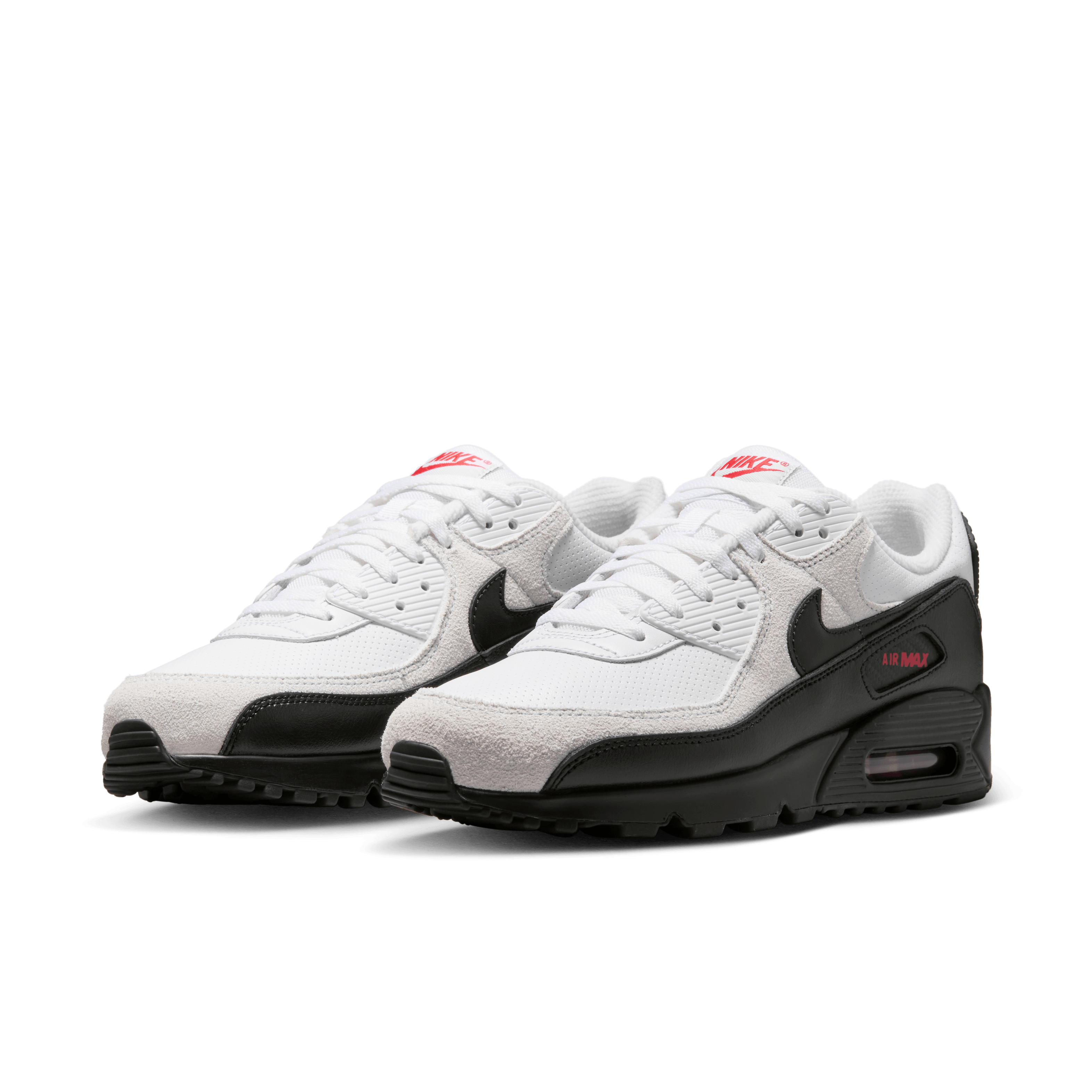 NIKE エアマックス ホワイト/レッド/ブラック Nike Air Max 90 White Black - IV2867-100 Raffles & Where to Buy