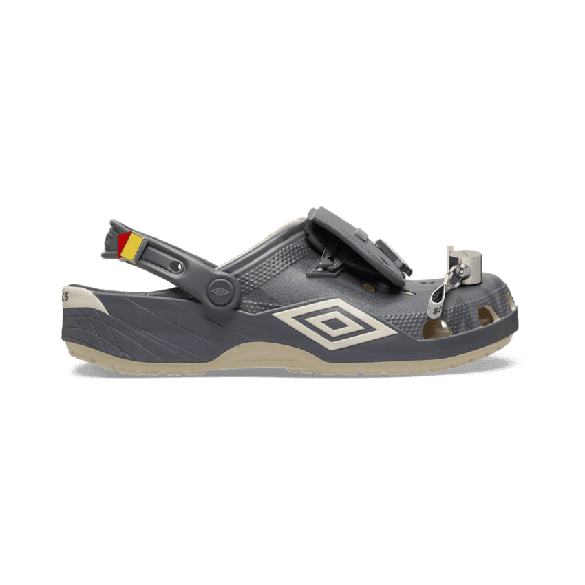 バッジ20 Crocs Classic Clog Umbro Bone Slate Grey - 213397-2YD