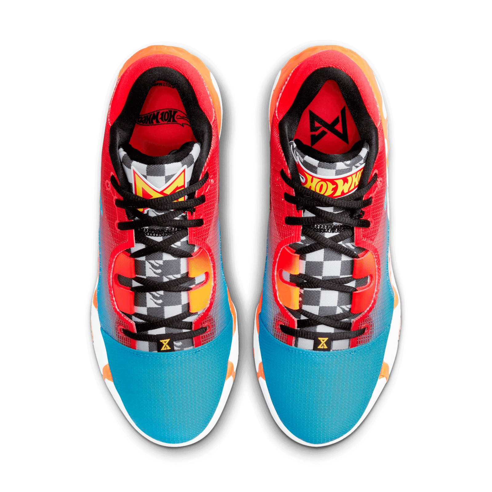 NIKE ナイキ PG6 Hot Wheels 30cm Nike Paul George PG 6 NRG Hot Wheels Laser Blue/Orange