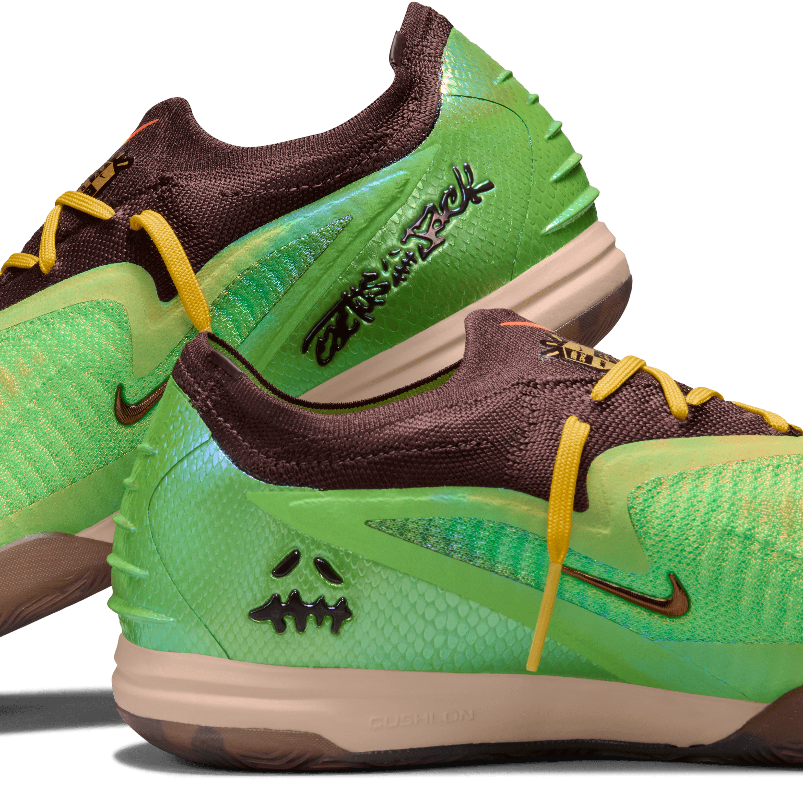 Travis Scott's Nike Phantom 6 Low Elite Indoor Soccer Shoe is