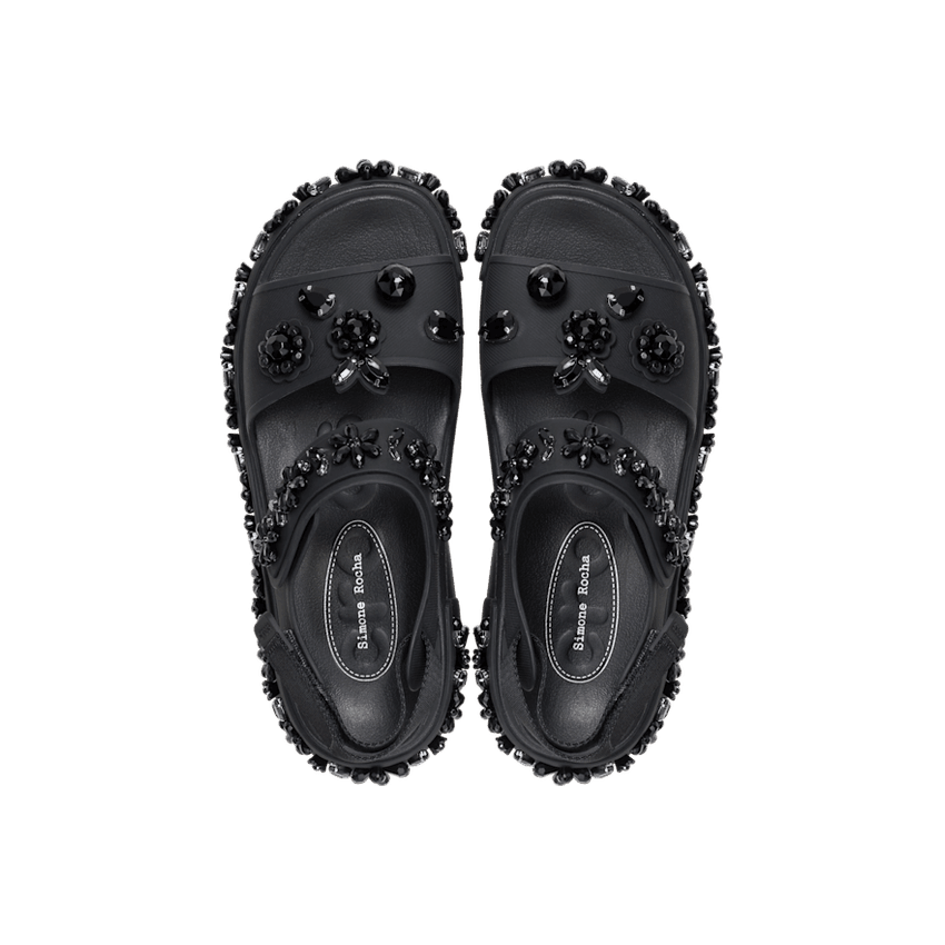 Crocs Soho Sandal Simone Rocha Black - 211851-001 Raffles & Where