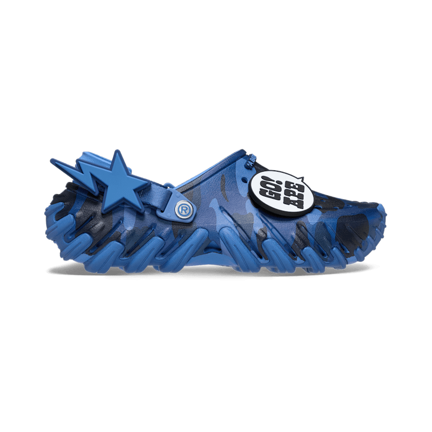 Crocs Echo RO Clog BAPE Navy - 213140-4SN Raffles & Where to Buy