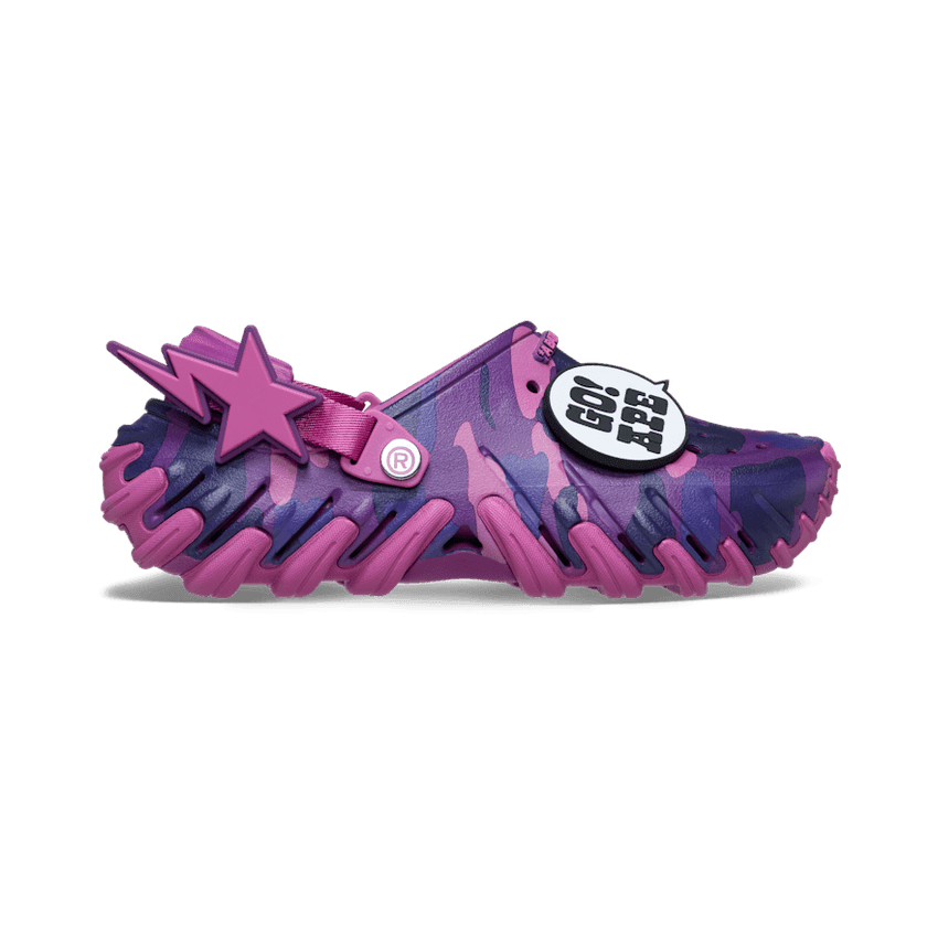 Crocs Echo RO Clog BAPE Purple - 213140-5BV Raffles & Where to Buy