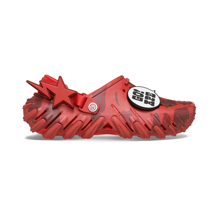 Crocs Echo RO Clog BAPE Red - 213140-8C1 Raffles & Where to Buy