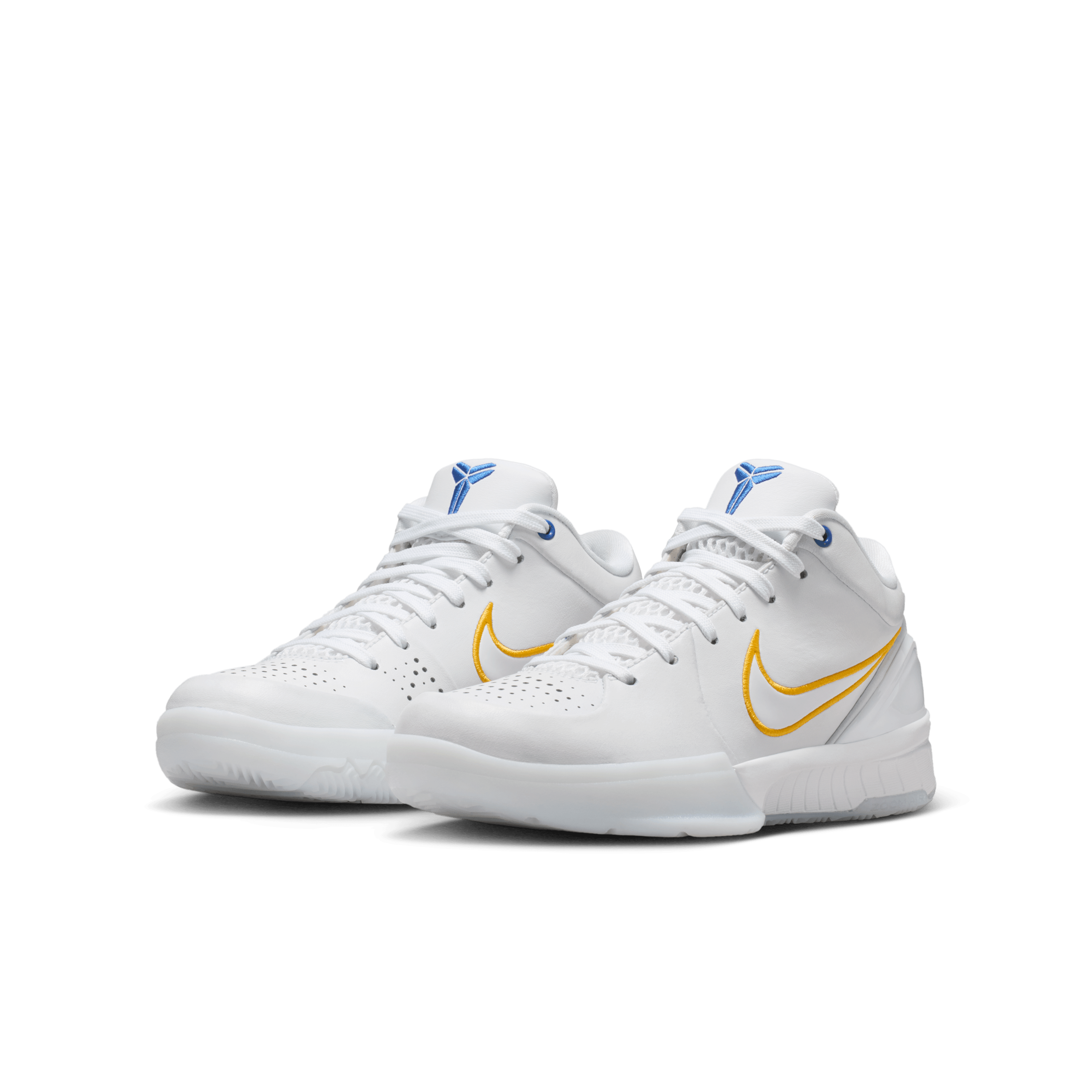 Nike Kobe 4 Protro Draft Day Pack White Glacier Blue (GS) - IQ4110-100