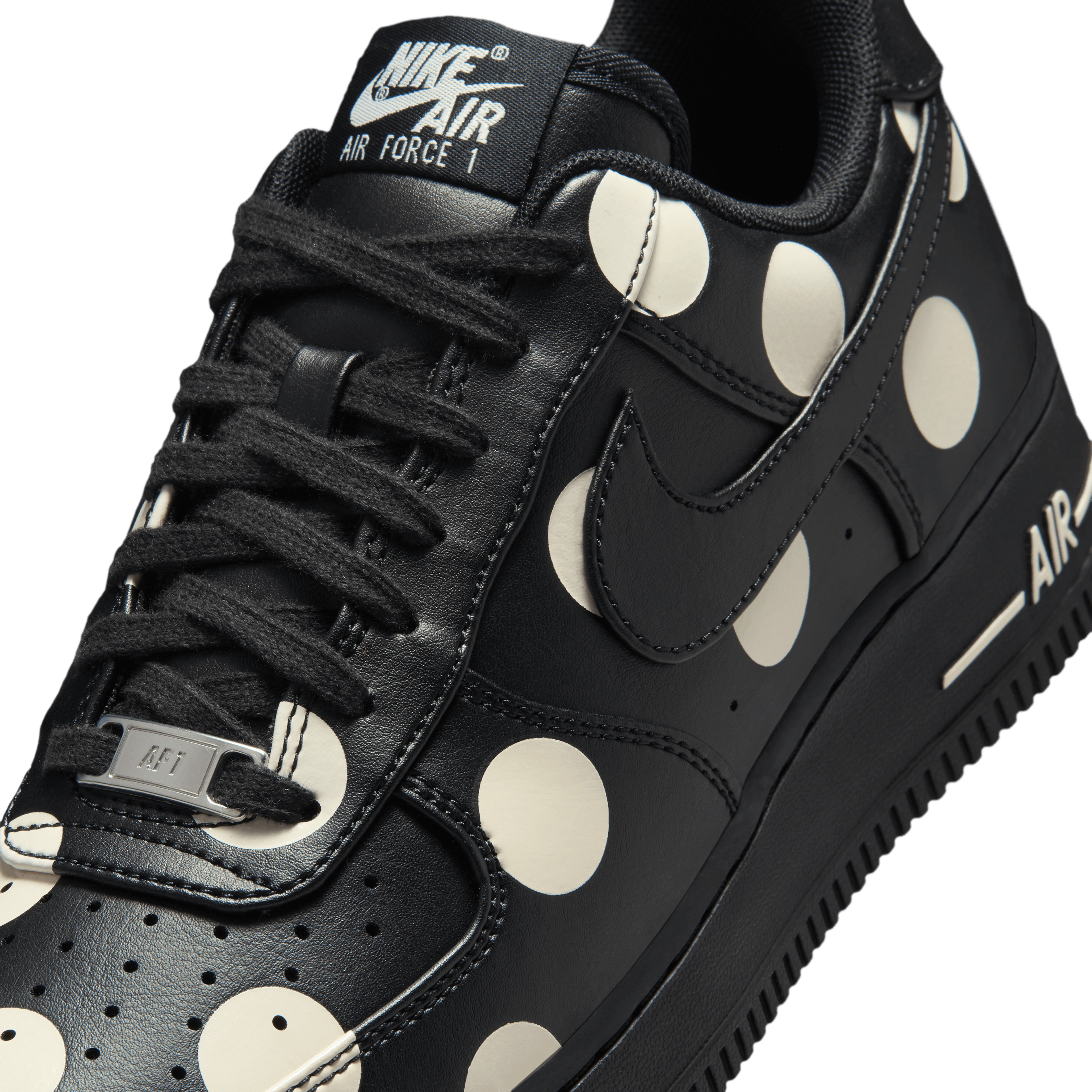 Nike Air Force 1 Black Polka Dot ドット23.5 Spotted: Official Images of the Air Force 1 Low Black Polka Dot