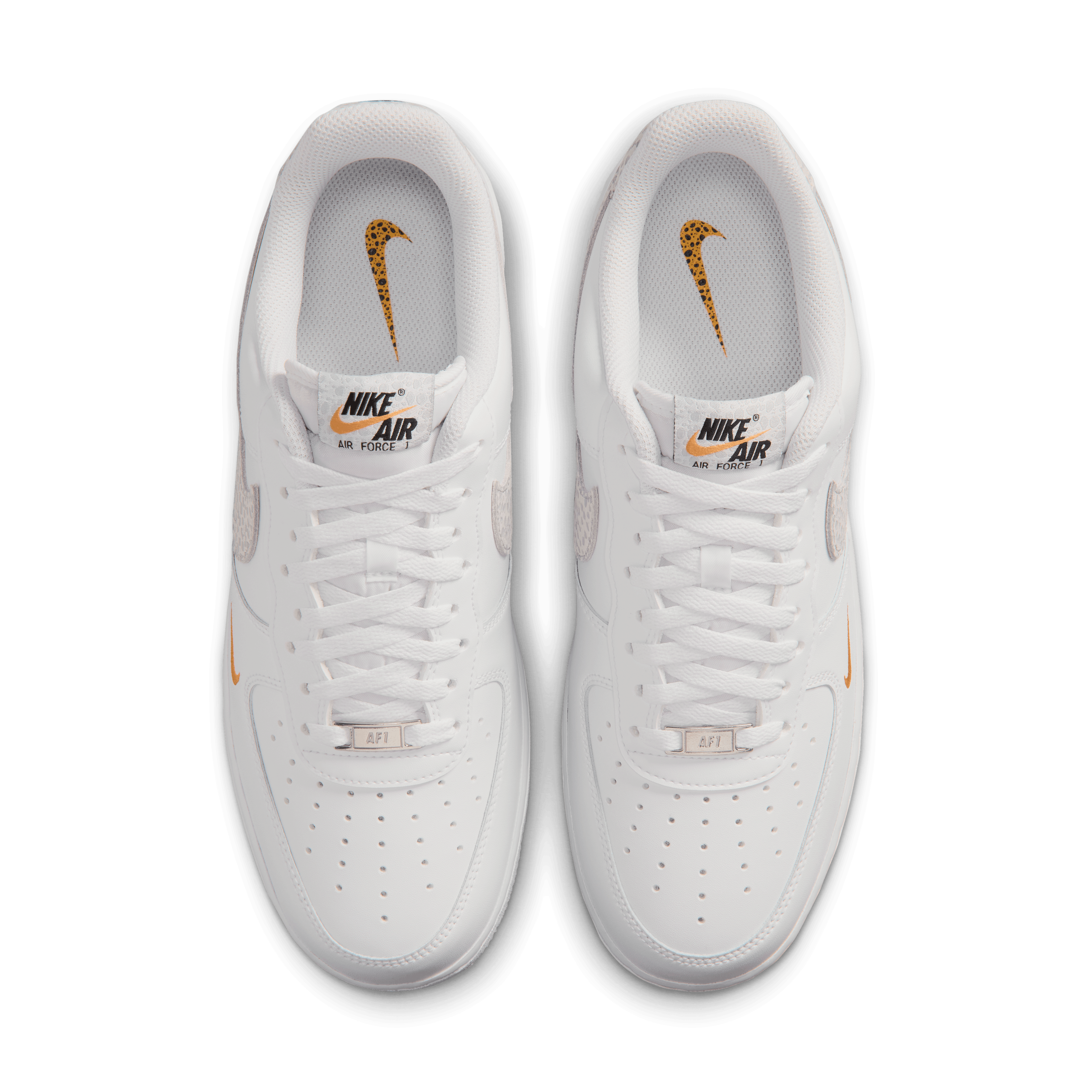 Nike Air Force 1 Low '07 White Kumquat Grey Fog - IV5525-100