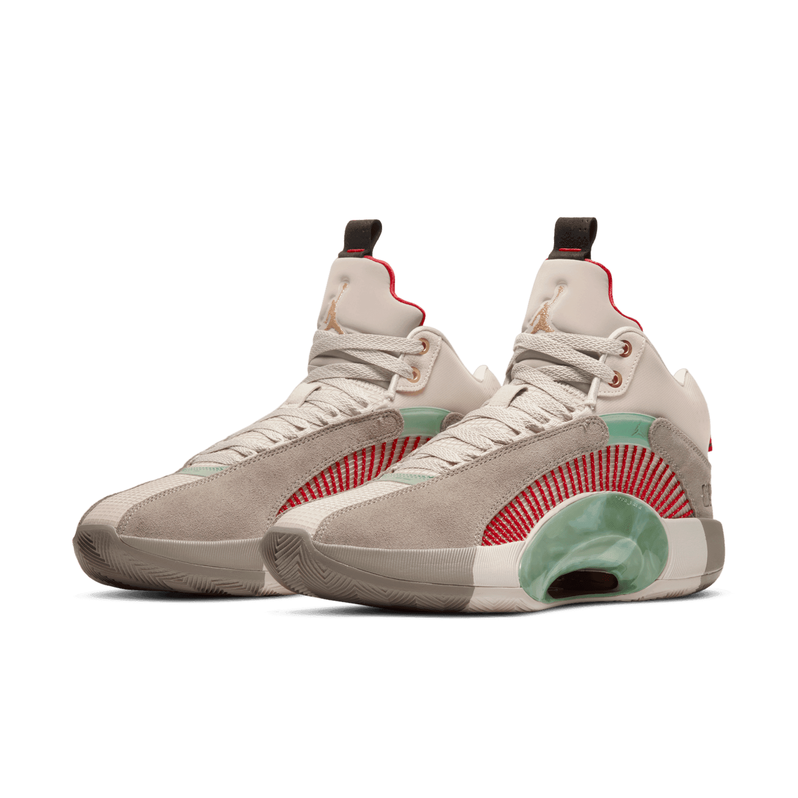 Jordan 35 Clot Warrior Jade - DD9322-200 Raffles & Where to Buy
