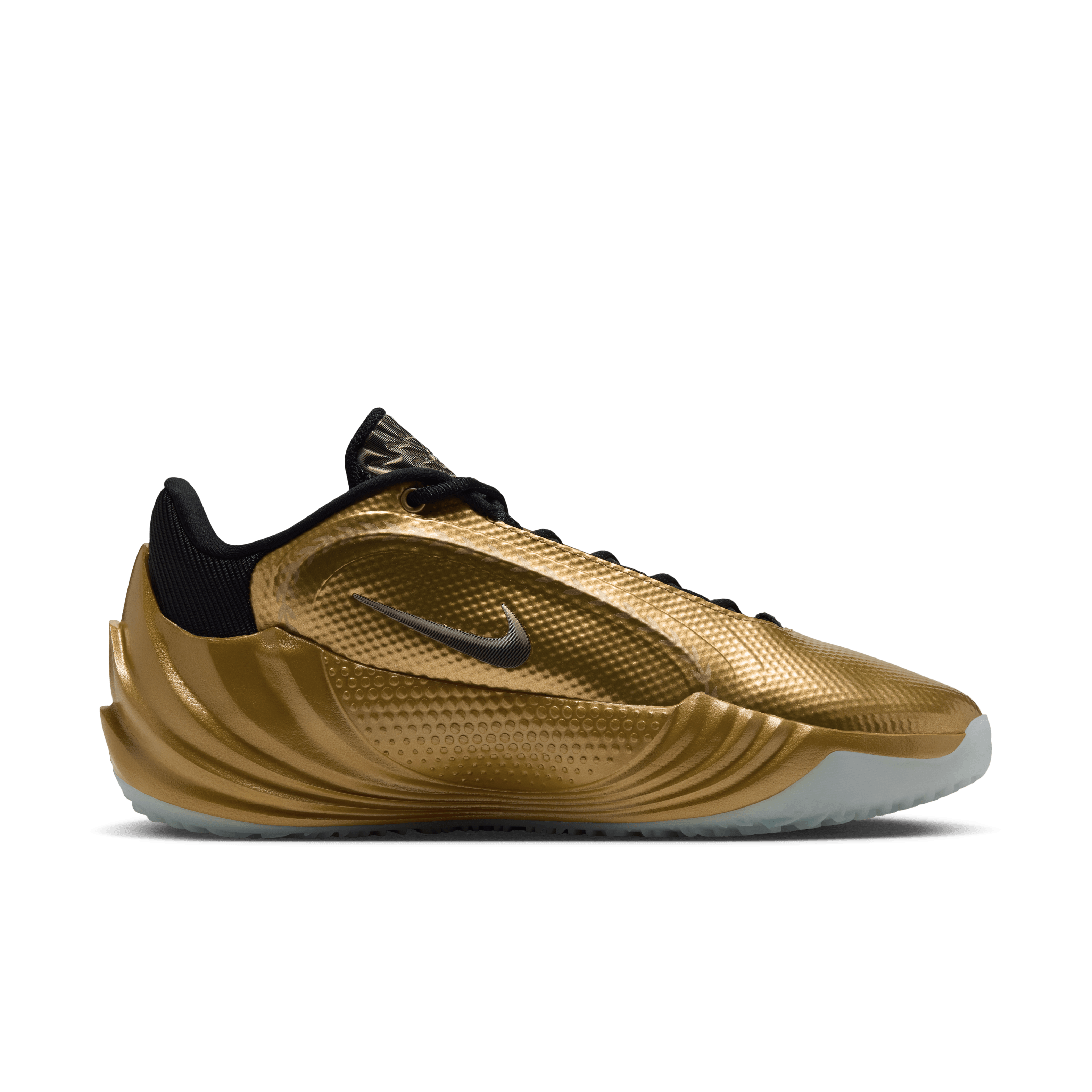 Go For the Gold with the Nike Giannis Freak 8 Metallic Gold