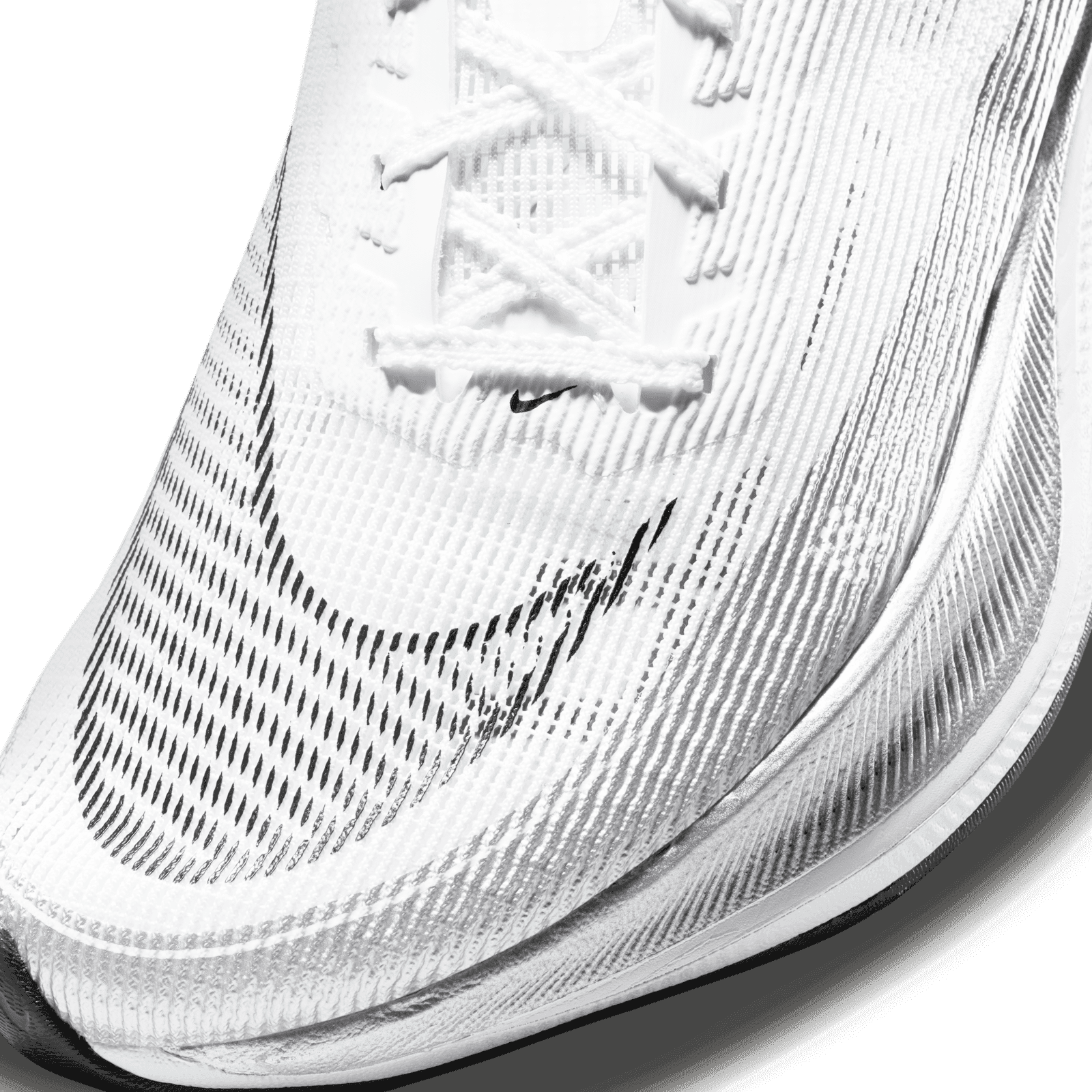 Nike ZoomX Vaporfly Next% 2 White Metallic Silver - CU4111-100