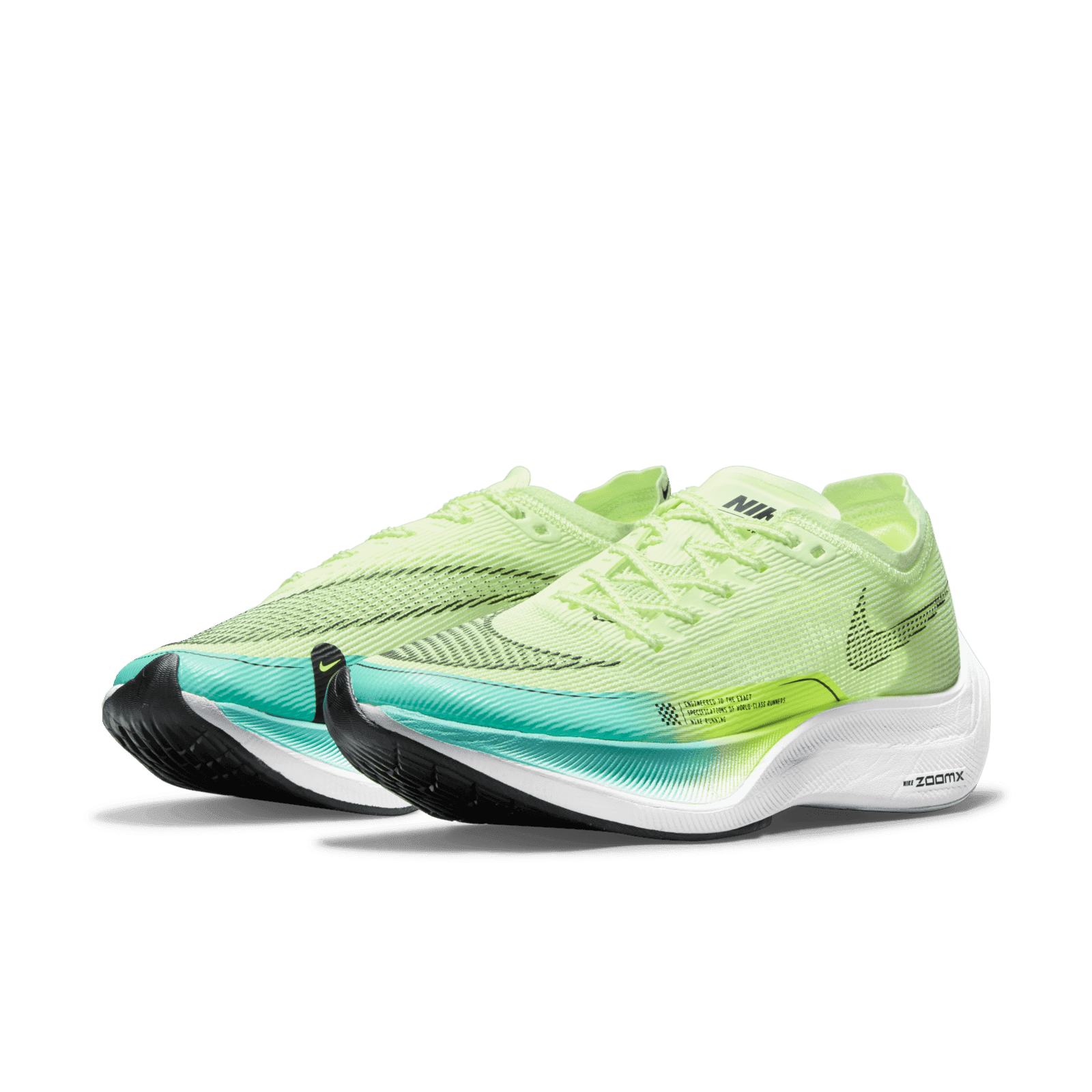 Nike ZoomX Vaporfly Next% 2 Barely Volt Turquoise (W) - CU4123-700