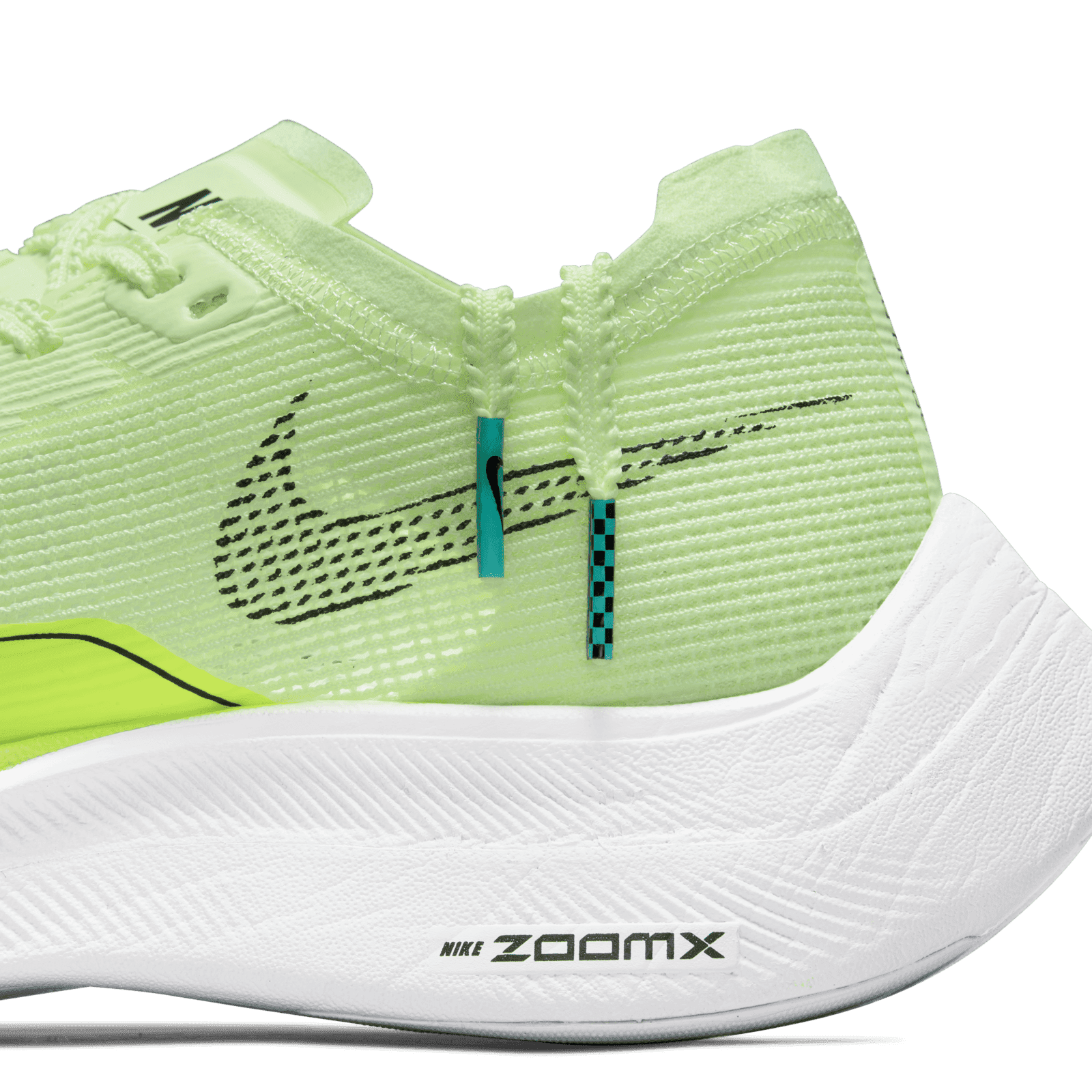 Nike ZoomX Vaporfly Next% 2 Barely Volt Turquoise (W) - CU4123-700