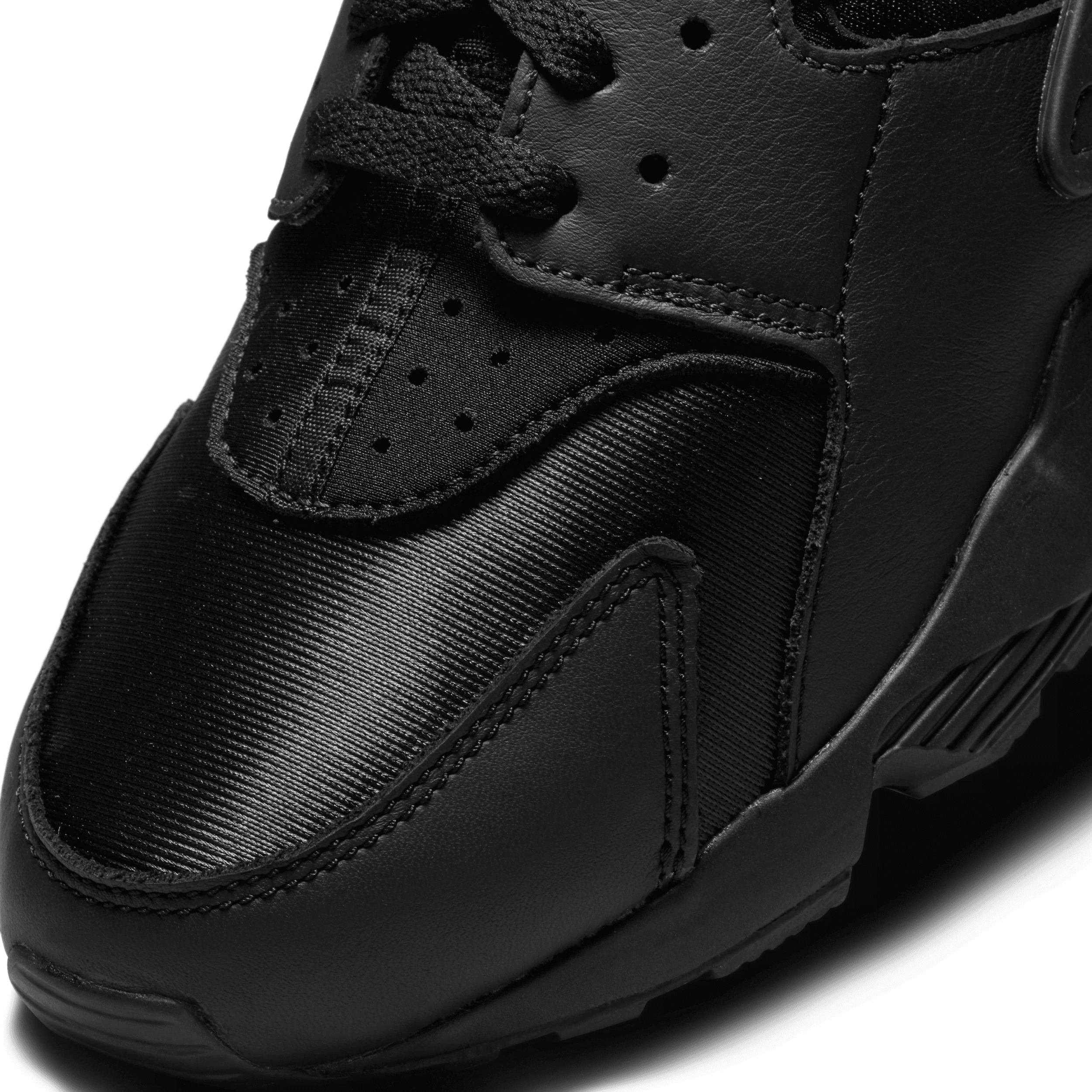 Nike Air Huarache Triple Black 2021 Where to Buy: Nike Air Trainer Huarache  main image 2