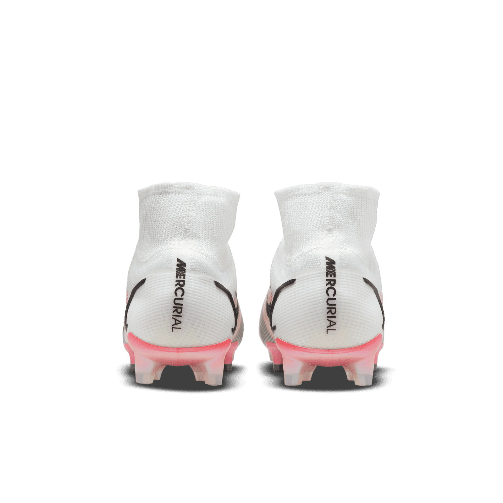 Mercurial superfly pink hot sale and white