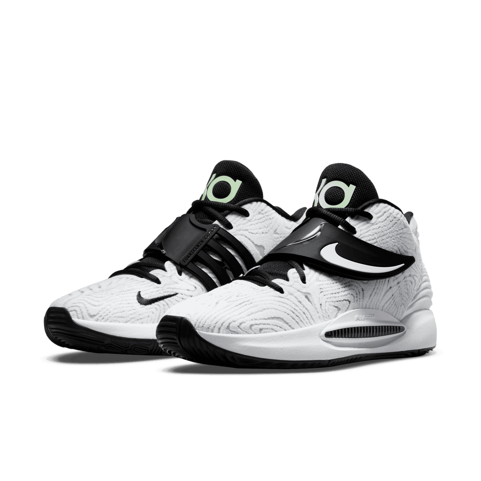Nike KD 14 TB White Black - DA7850-100 Raffles & Where to Buy