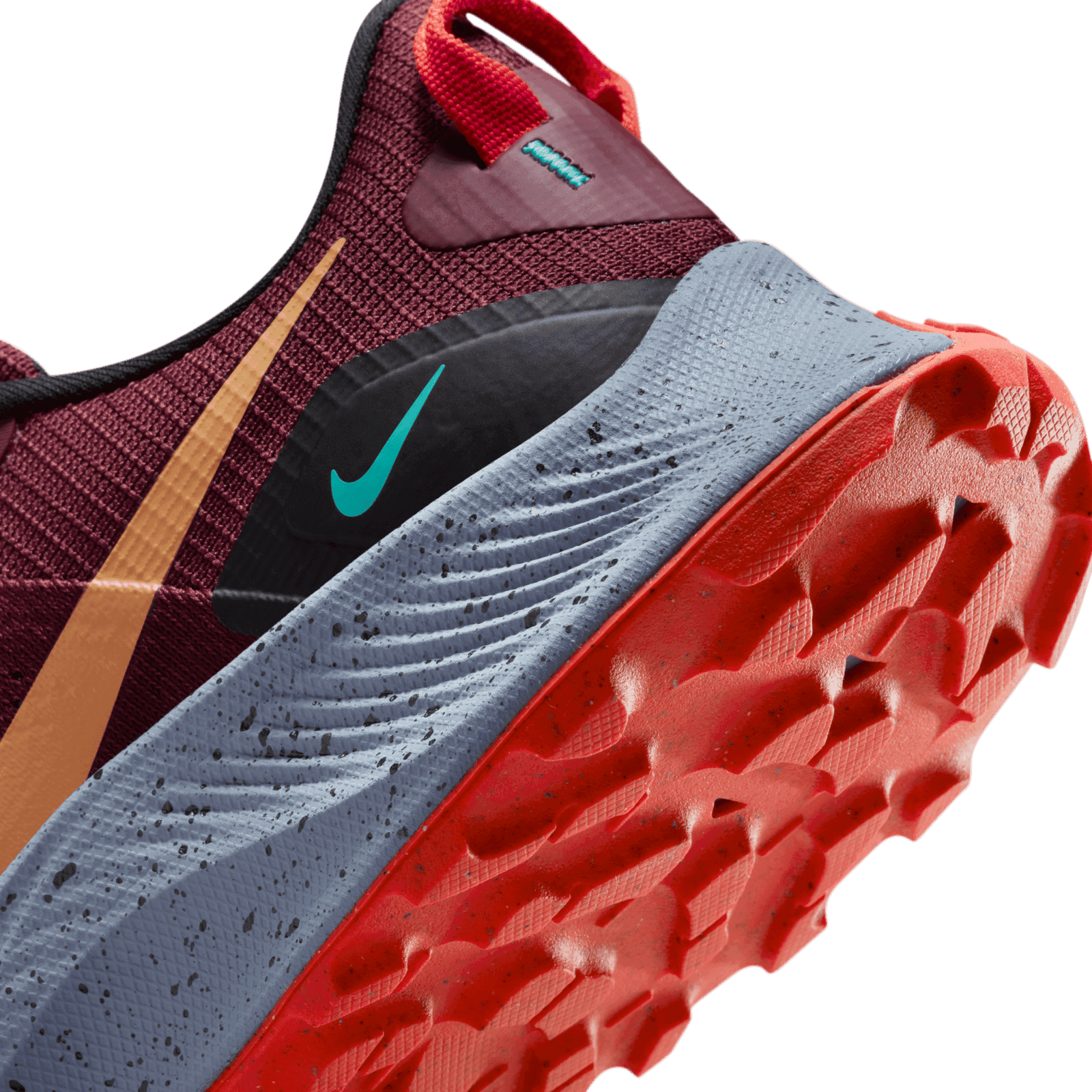 Nike Pegasus Trail 3 Shoes Mens Size 8.5 Red Trail Running Sneakers DA8697-600 Pre-owned Nike Pegasus Trail 3 Dark Beetroot Running Shoes  main image 3