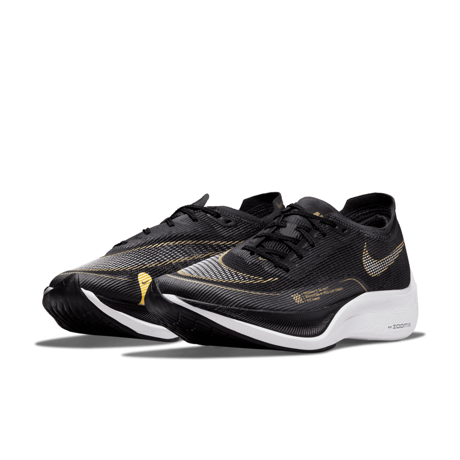 NIKE ZOOMX VAPORFLY NEXT%2ブラック/ゴールド 26cm Nike ZoomX Vaporfly Next% 2 Black Metallic Gold Coin (W) - CU4123-001