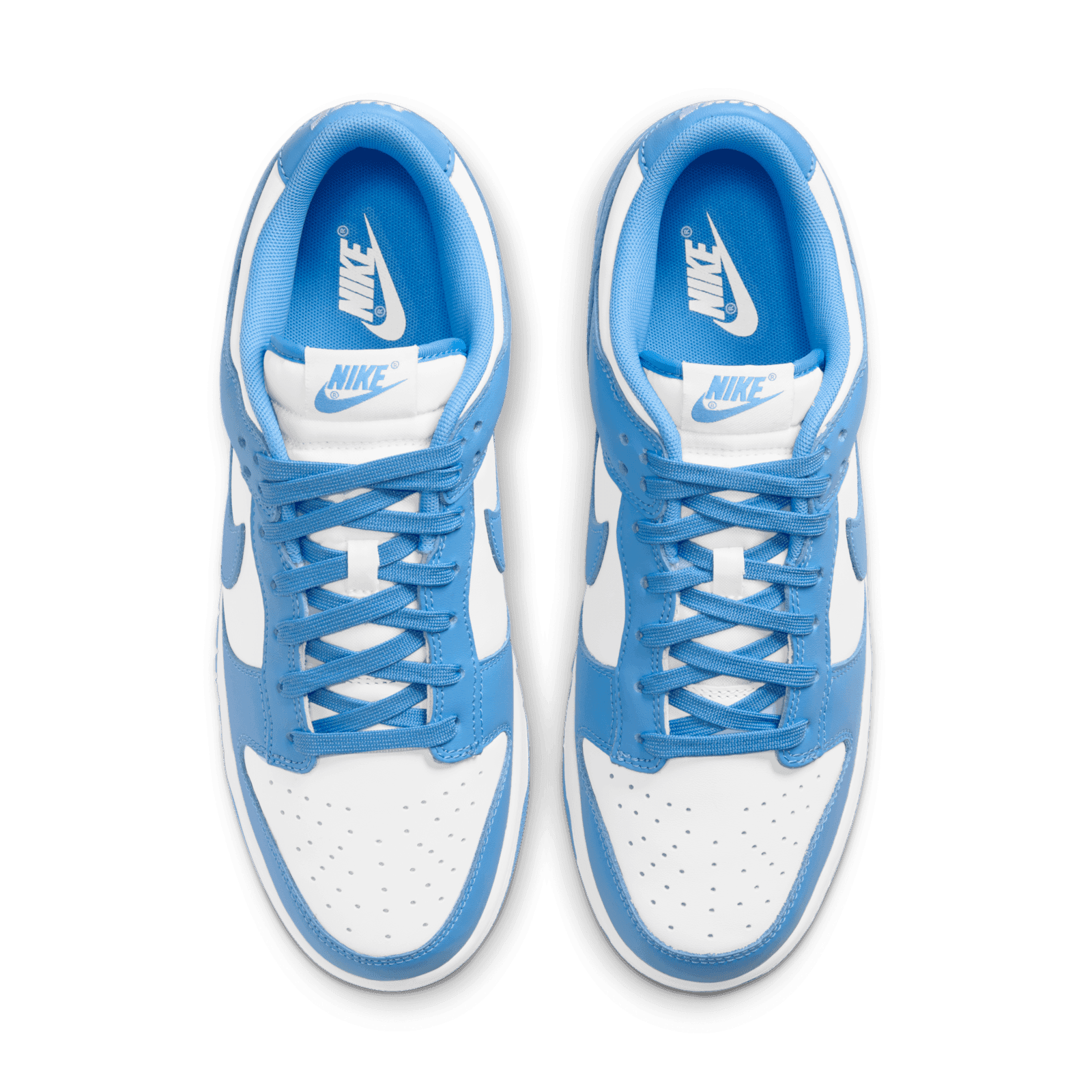 nike dunk low unc blue raffle