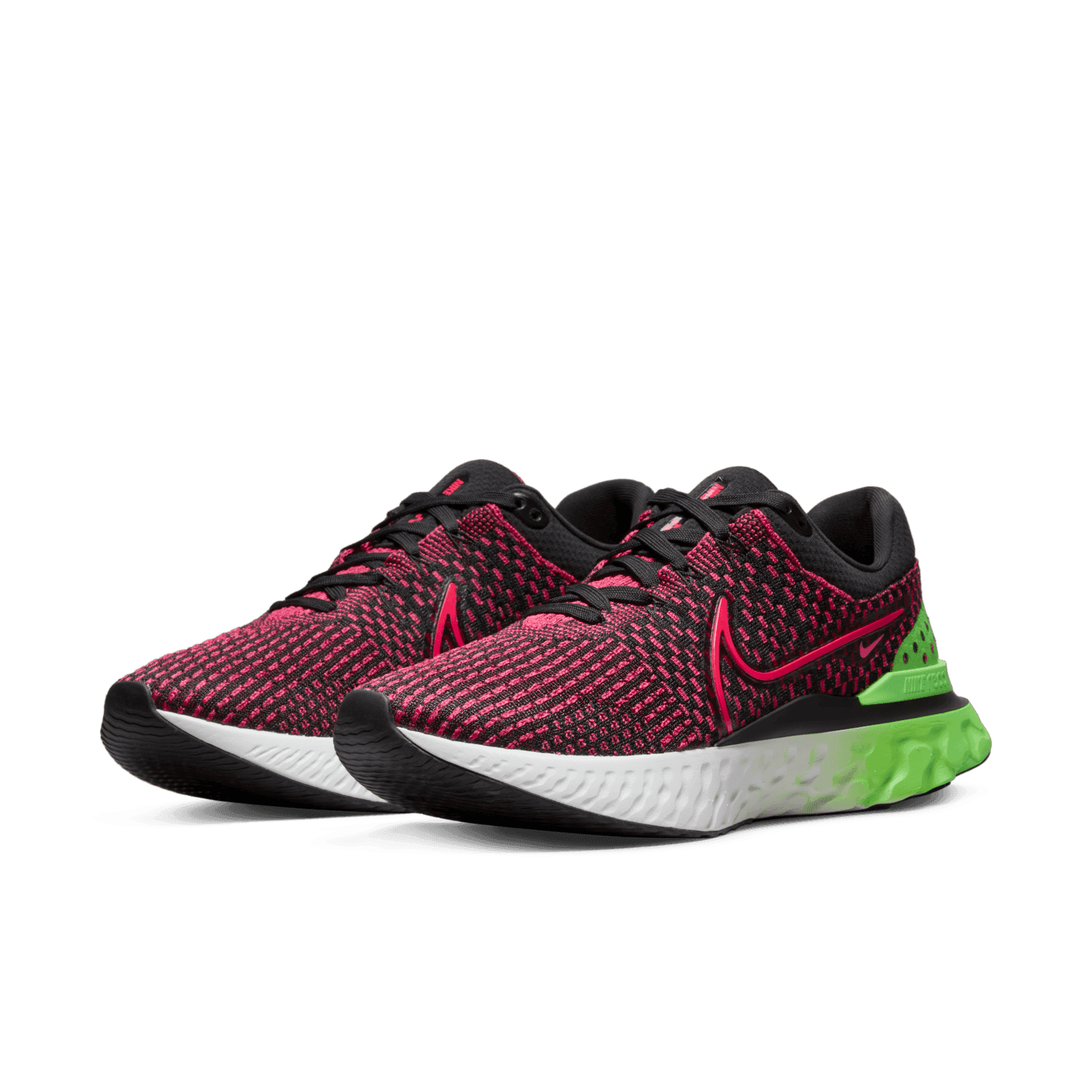Nike React Infinity Run Flyknit 3 Siren Red‎ Green Strike Men-14 Buy Nike Unisex-Adult React Infinity Running Shoe FK 3-Black  main image 2