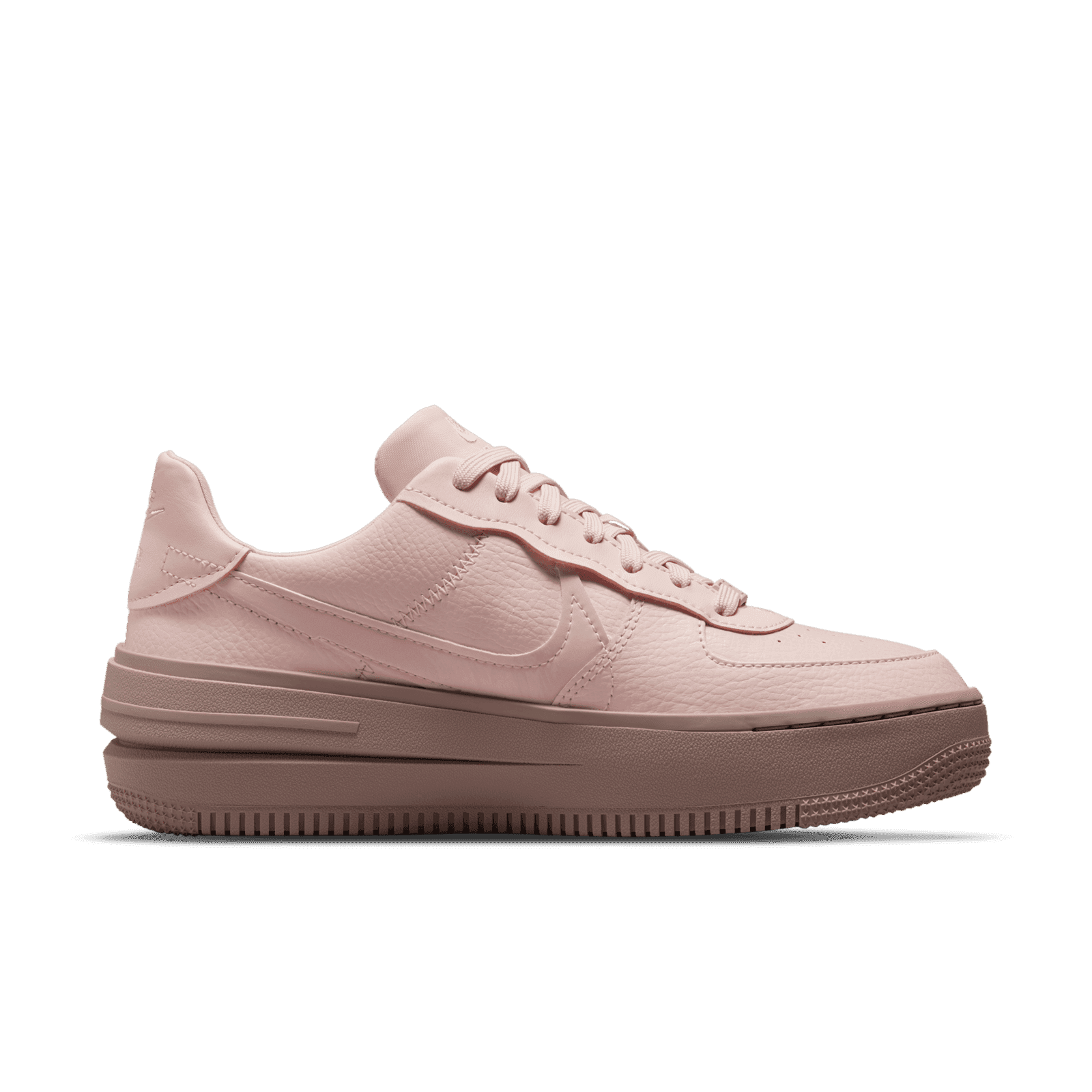 スニーカー Nike Air Force 1 PLT.AF.ORM Medium Soft Pink Nike Air Force 1 PLT.AF.ORM Shoes Pink Oxford DJ9946-600