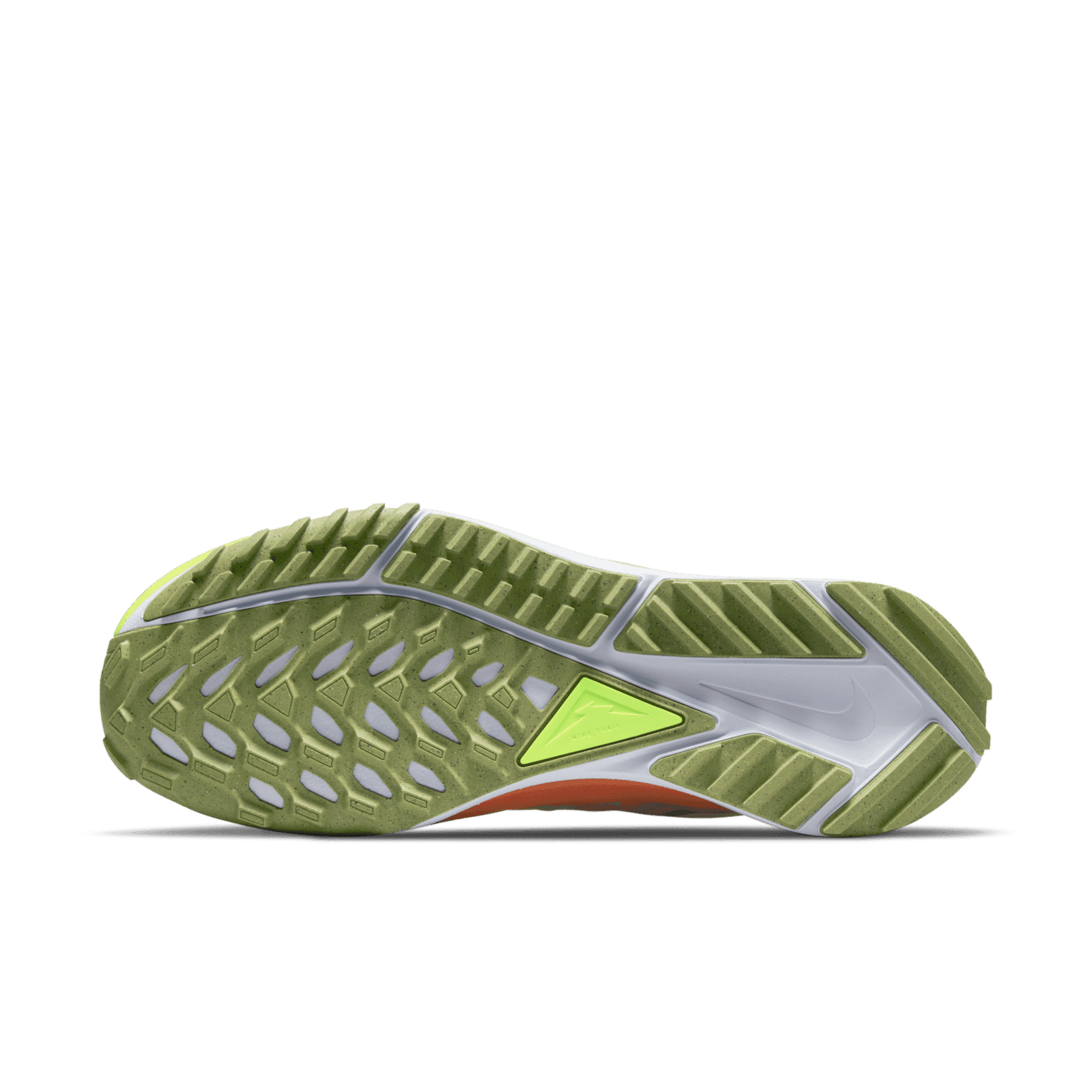 Nike React Pegasus Trail 4 Mens 8.5 Running Shoes Cobblestone Volt DJ6158-002 Nike React Pegasus Trail 4 Black Olive Men main image 4
