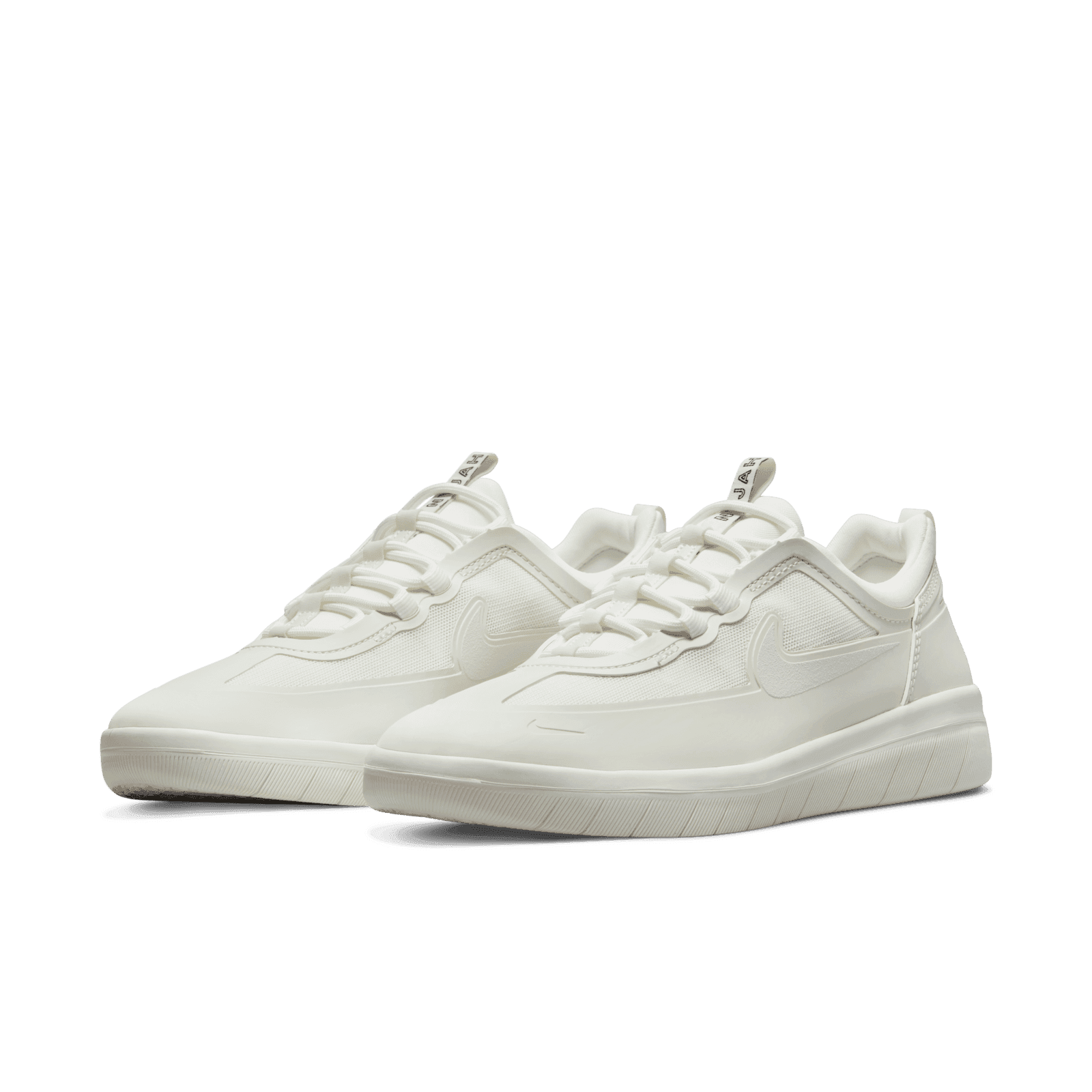 Nike SB NYJAH Free Summit 2 Cream‎ & White Men\'s Size 8.5 Nike SB Nyjah Free 2 Shoes - white (summit white/black  main image 2