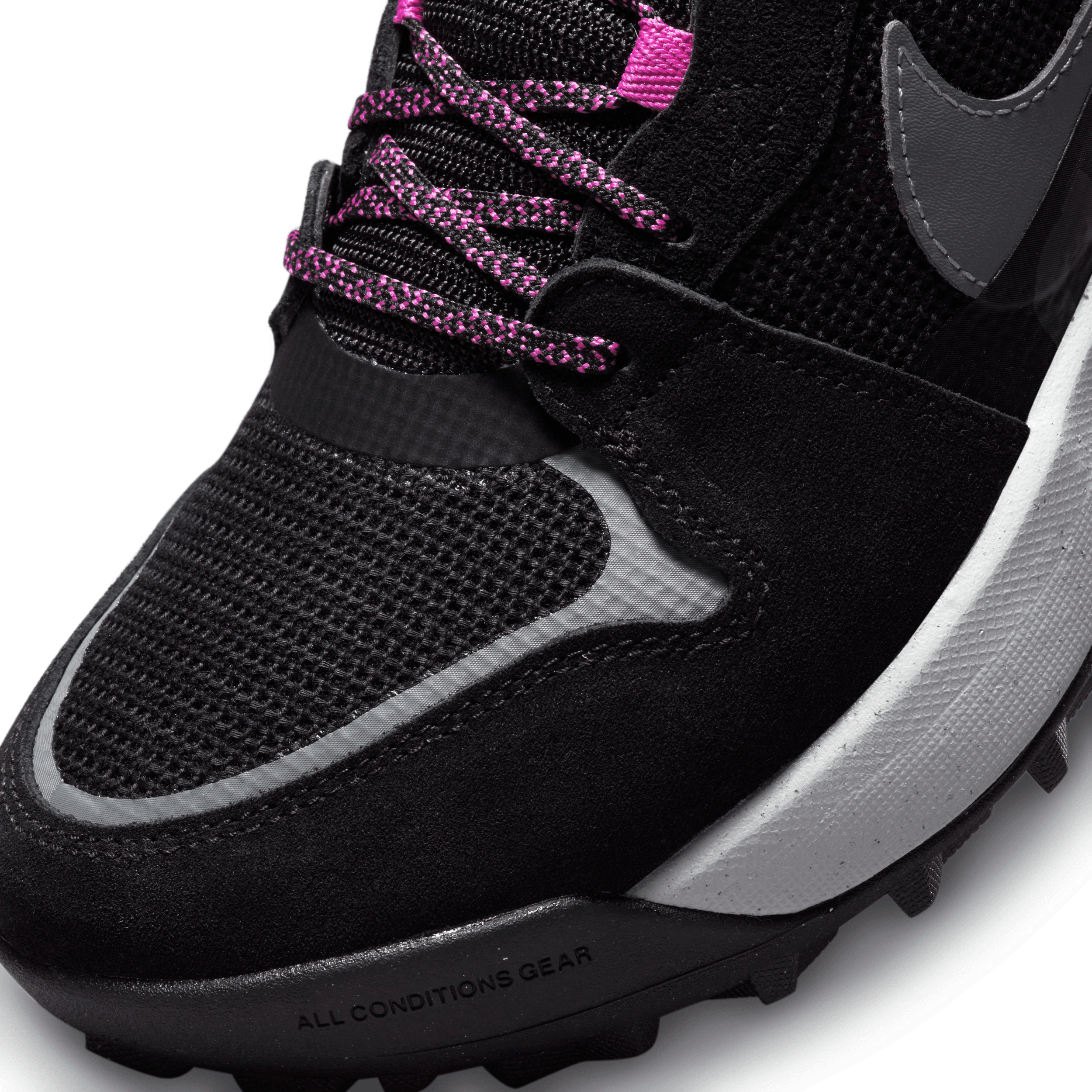Nike ACG Lowcate Grey Black‎ Hyper Violet Hiking Shoes Men\'s Sz 8 DM8019-002 NEW New Nike ACG Lowcate Black Grey Hyper Violet Men Casual  main image 4
