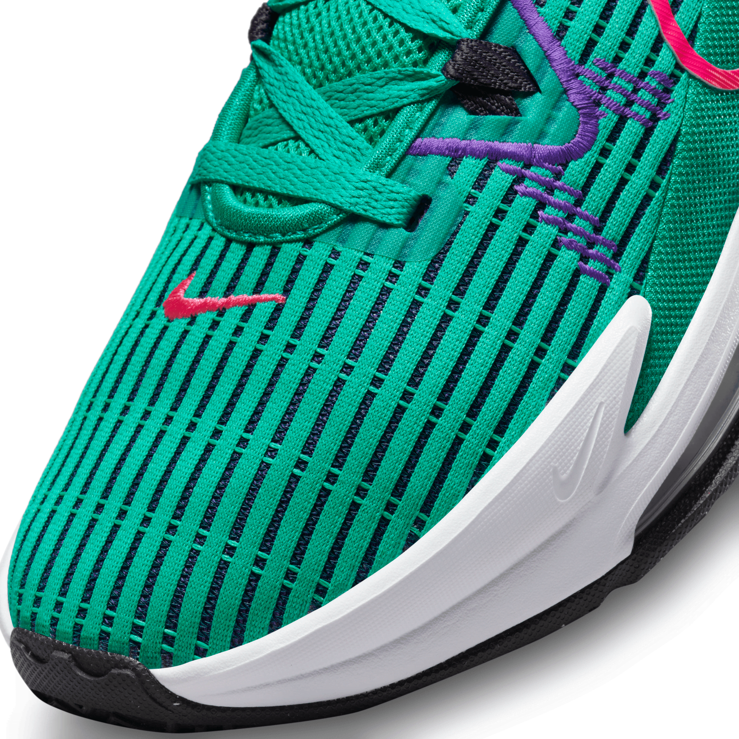 Nike LeBron Witness 6 Clear Emerald Wild Berry - CZ4052-300