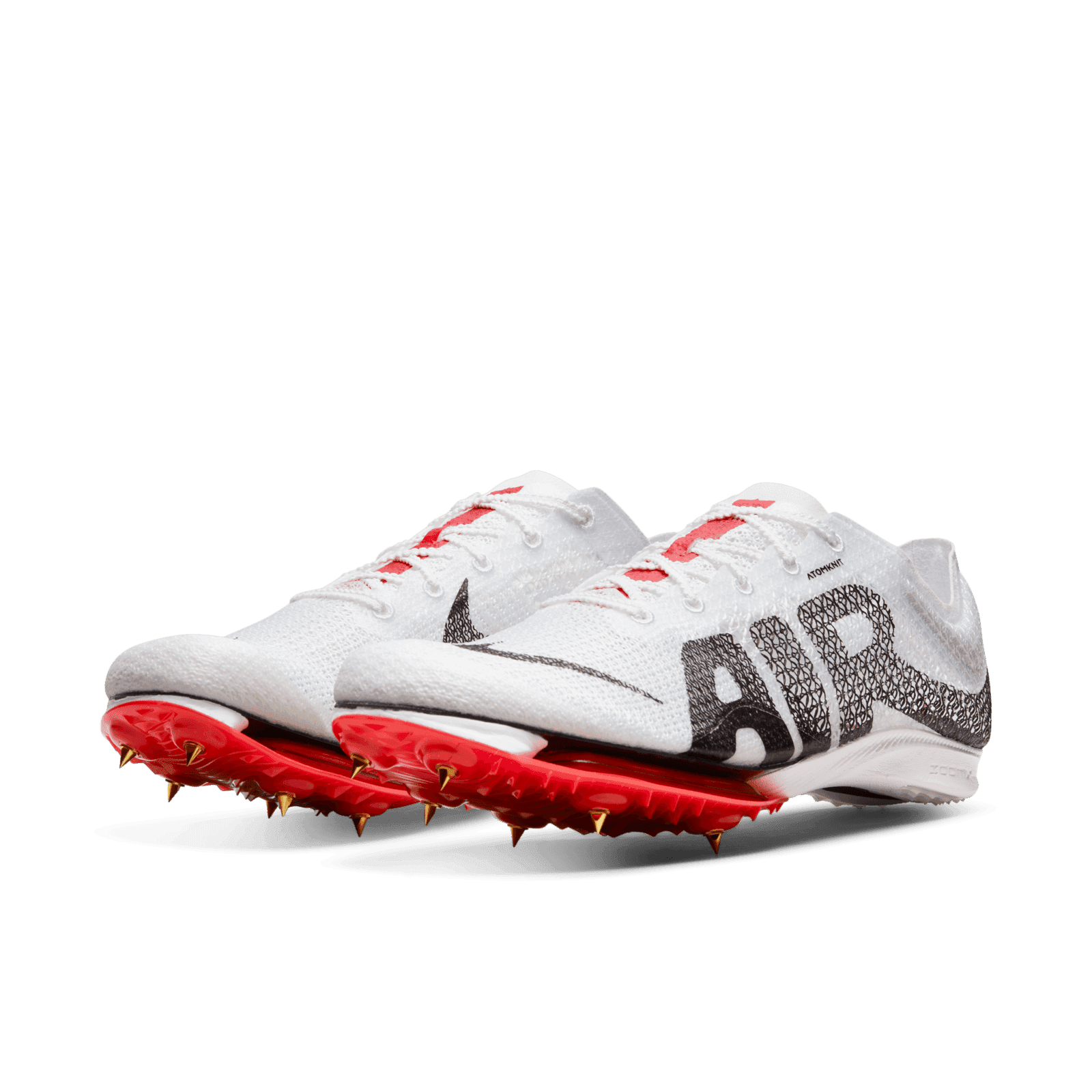 Nike Air Zoom Victory More Uptempo White University Red - DN6947-111
