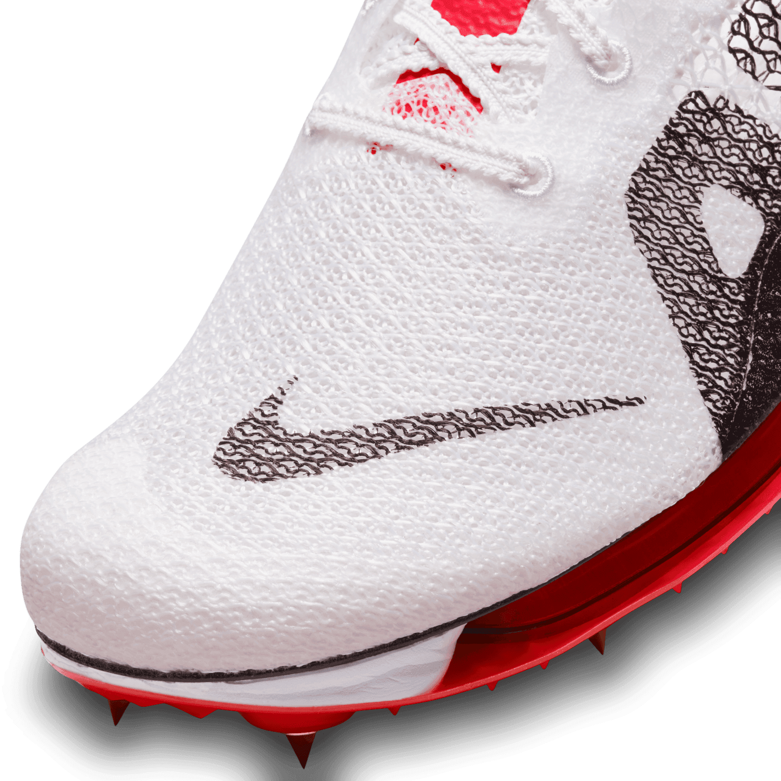 Nike Air Zoom Victory More Uptempo White University Red - DN6947-111