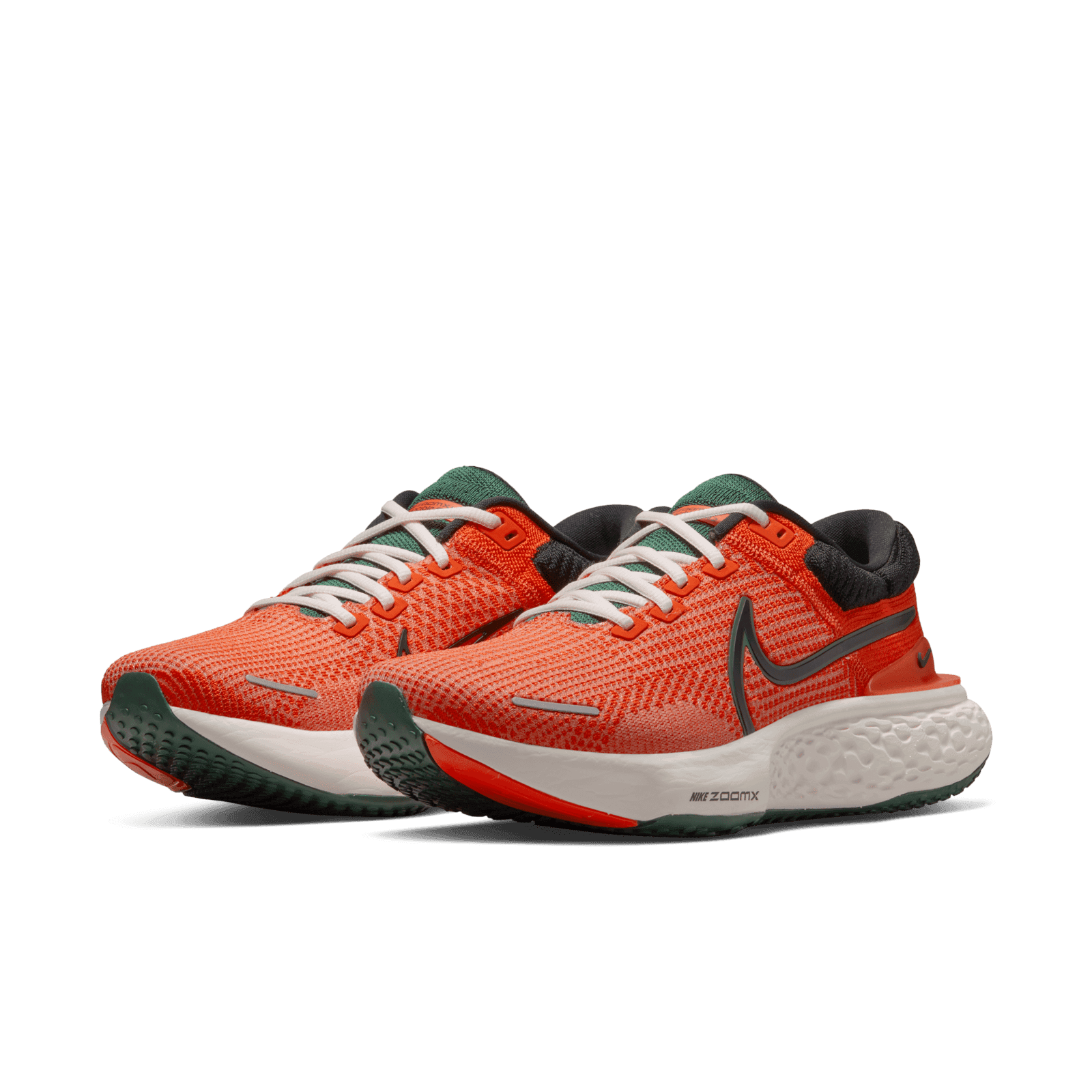Nike ZoomX Invincible Run Flyknit 2 Team Orange Gore Green