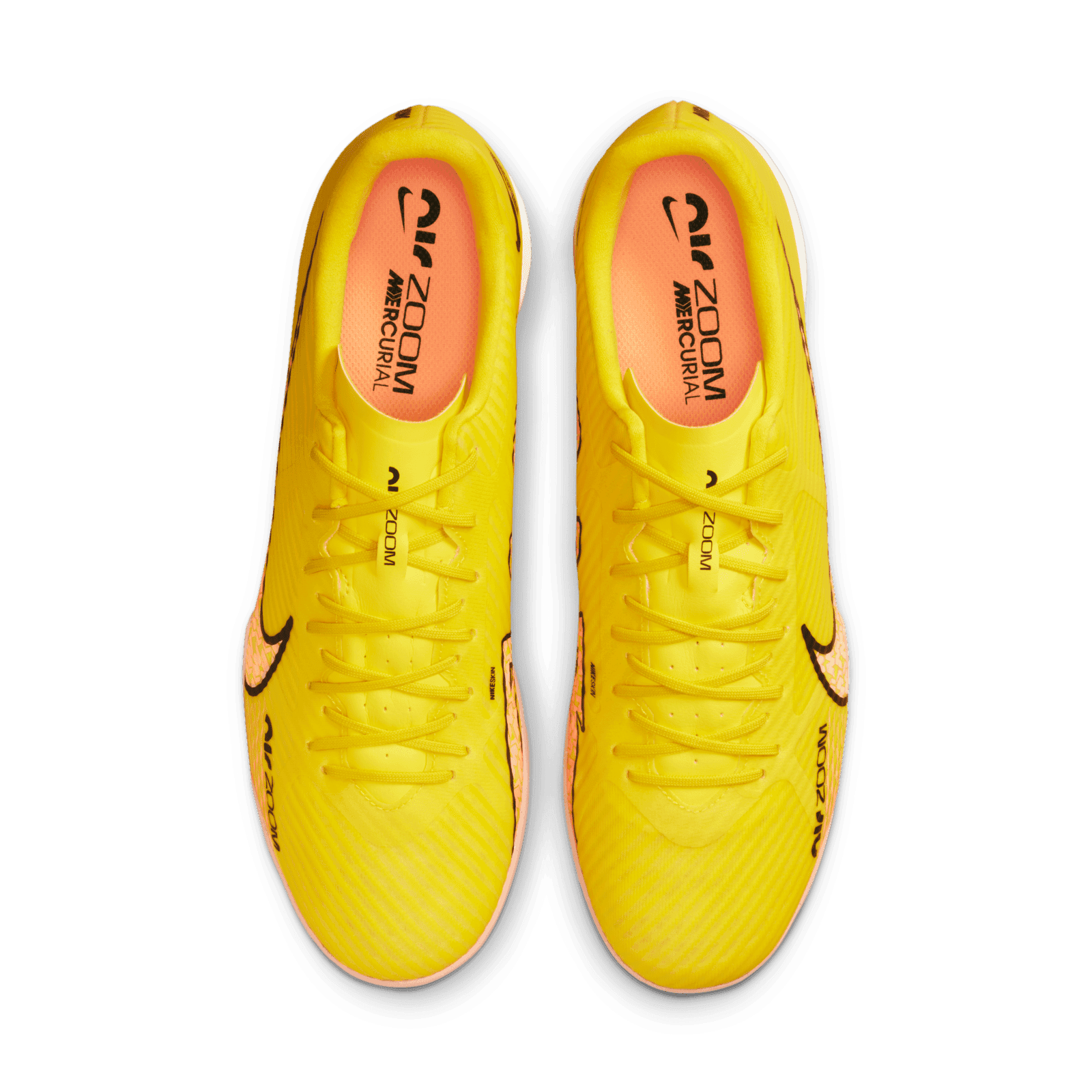 Nike Zoom Mercurial Vapor 15 Academy IC Yellow Strike Sunset Glow