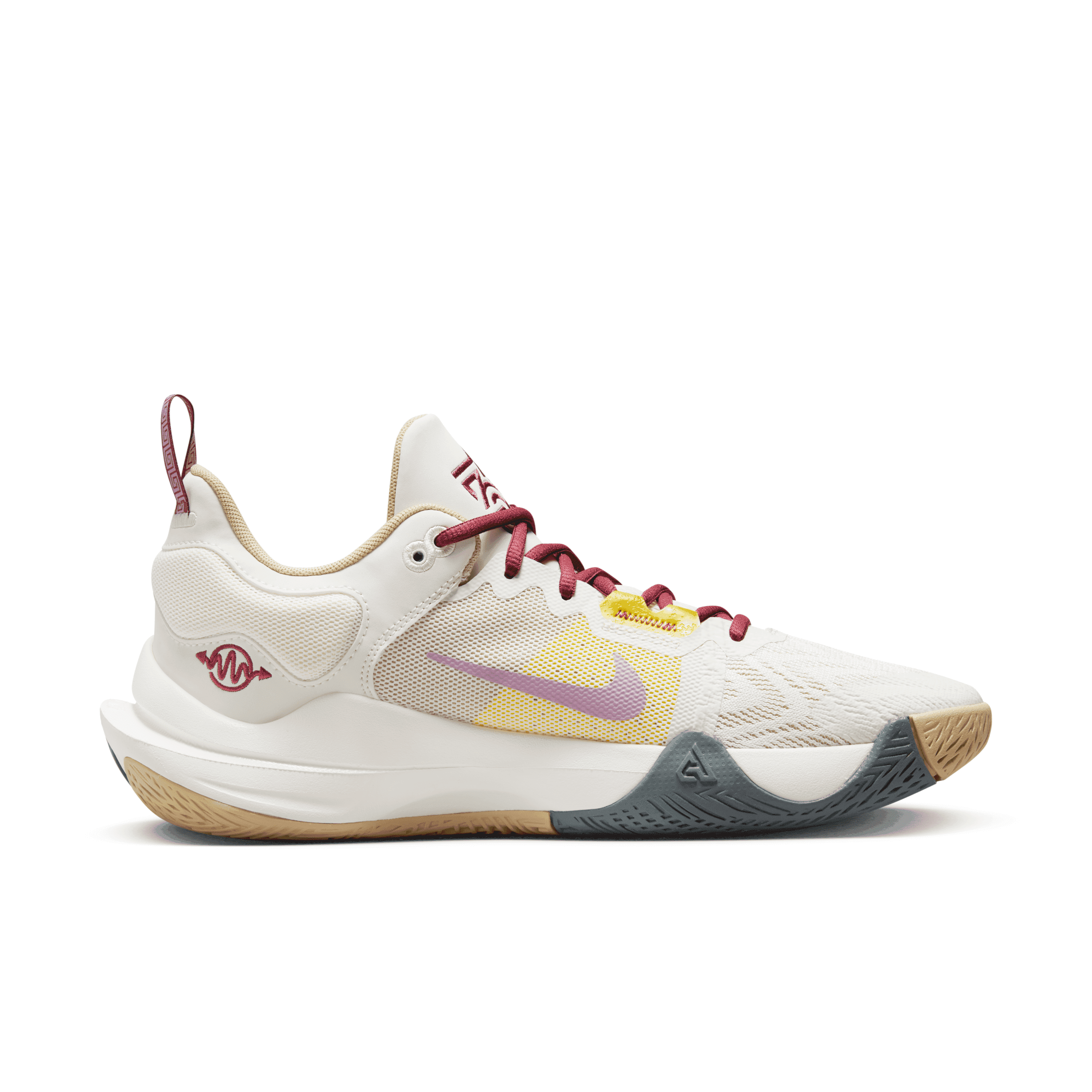 Nike Giannis Immortality 2 Basketball Mens 7 Womens 8.5 Sail Rattan Nike Giannis Immortality 2 Sail Rattan - DM0825-100 main image 2