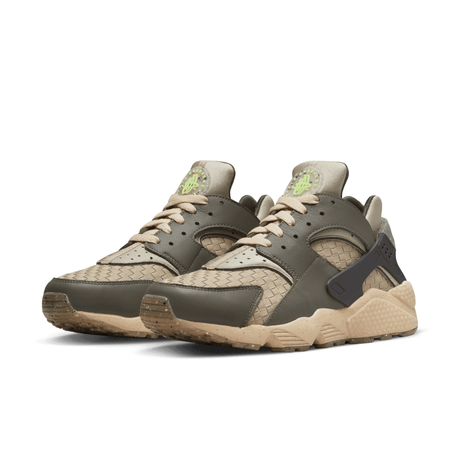Nike Air Huarache Crater Cargo Khaki Shoes Mens Size 12.5 Green DM0863-300 Air Huarache Crater – Premier main image 3