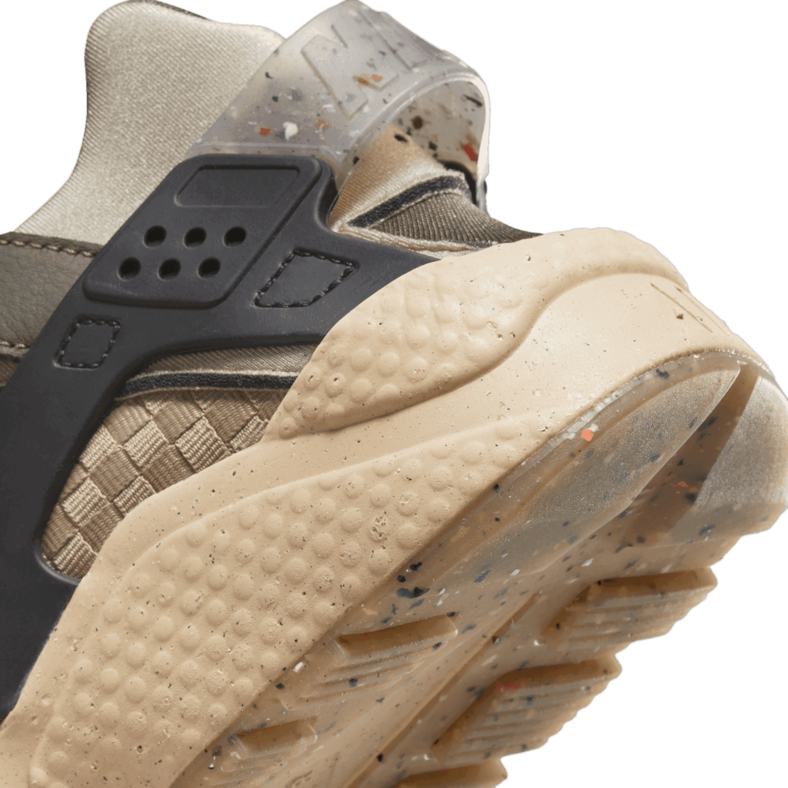 Nike Air Huarache Crater Cargo Khaki Limestone DM0863-300 Men\'s Sz 8.5 Nike air Huarache Crater PRM Shoes Cargo Khaki Limestone  main image 2