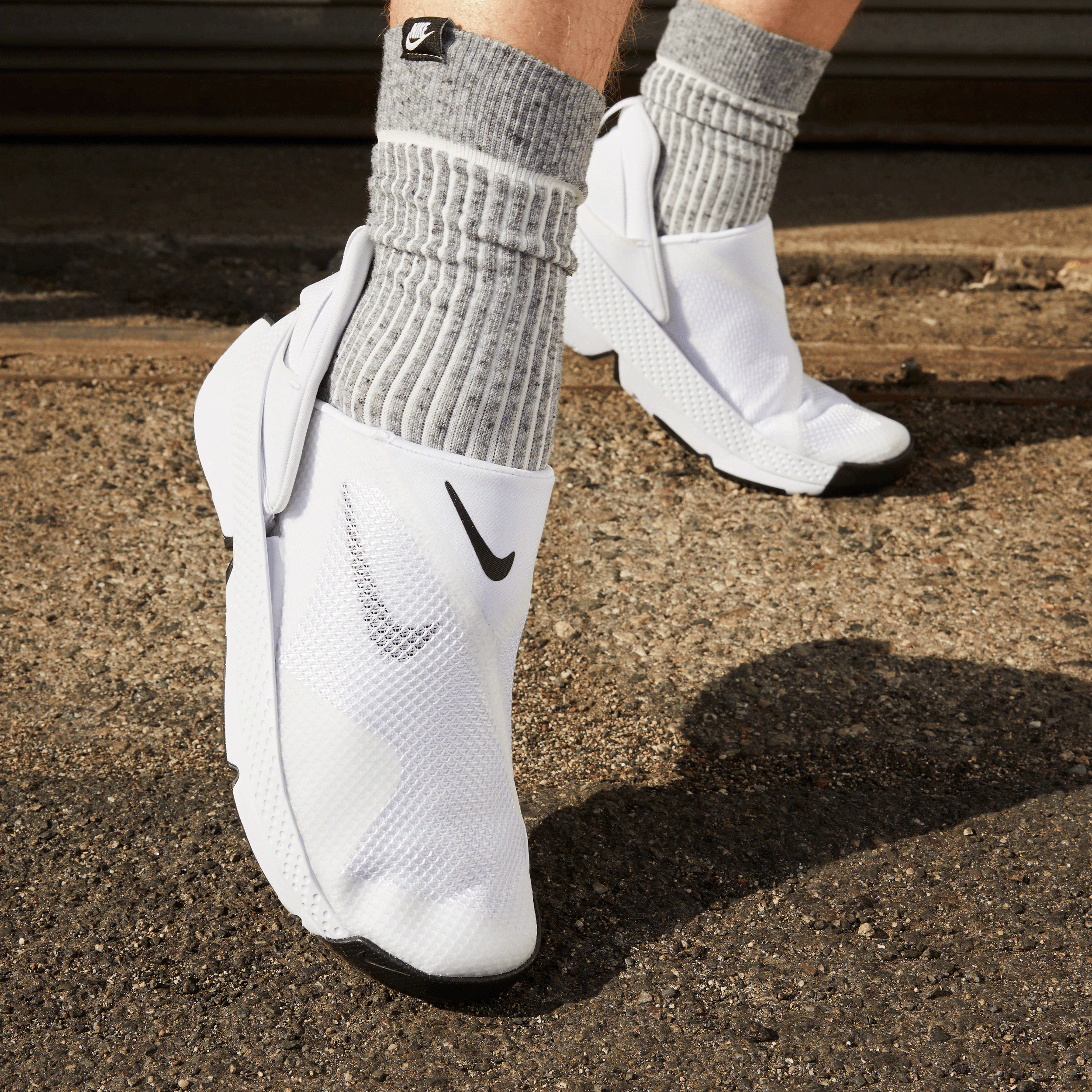 Nike Go FlyEase White Black (W) - DR5540-102 Raffles & Where to Buy