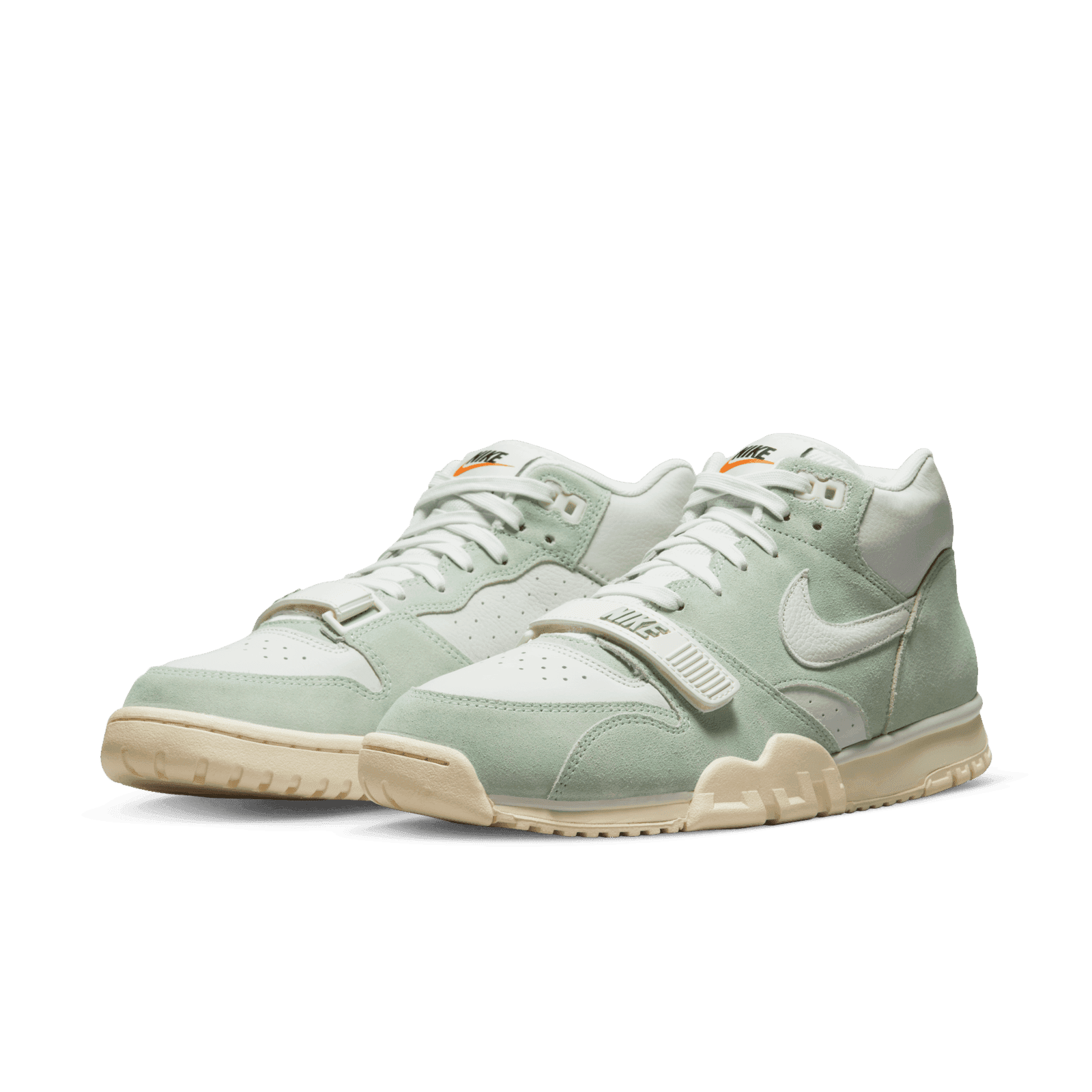 Nike Air Trainer 1 Men Size 11 Green Sail Suede Shoe Athletic Sneaker DX4462-300 Nike Air Trainer 1 Enamel Green Mens 11 Sail | Mercari main image 2