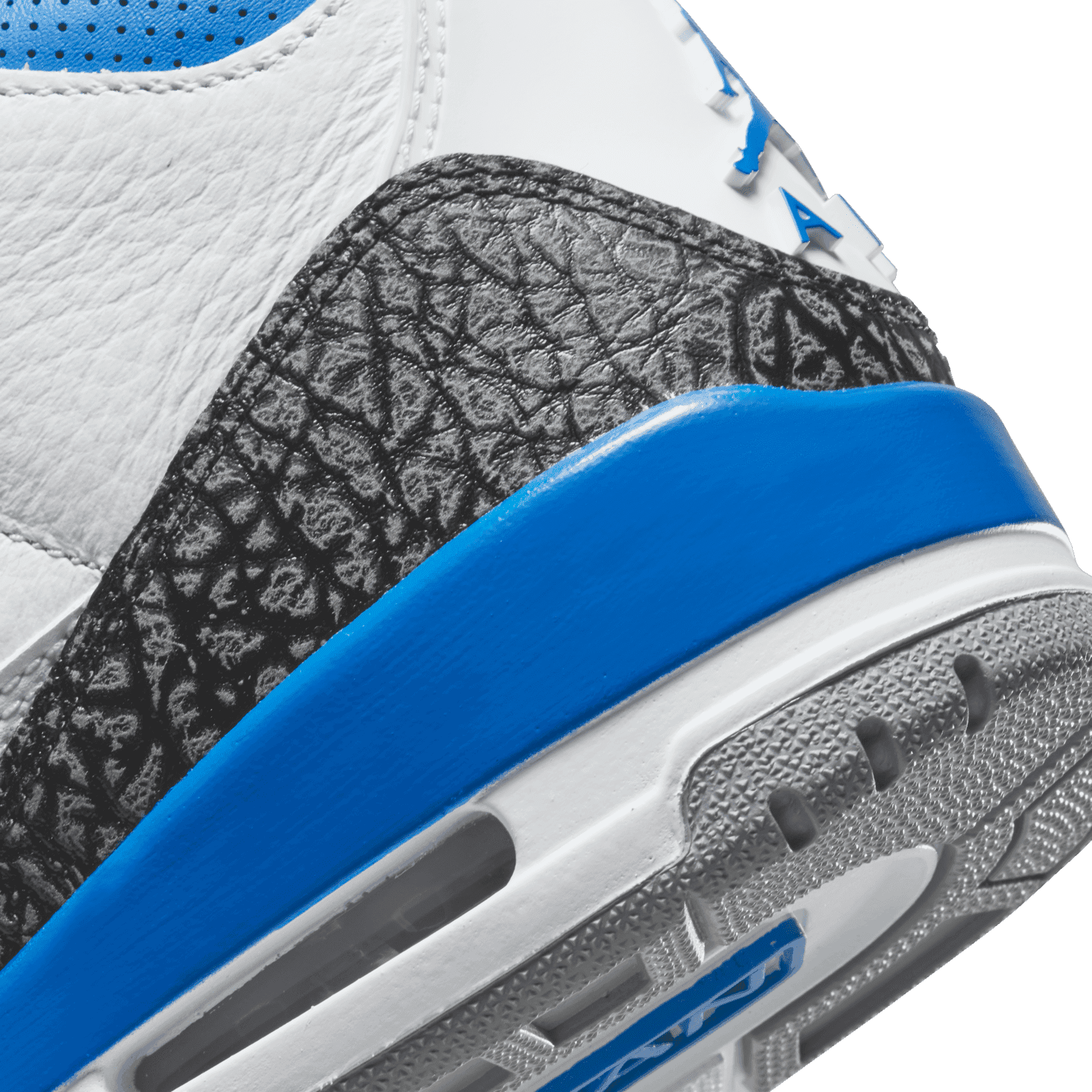 CT8532-145 Nike Air Jordan Air Jordan 3 Racer Blue White