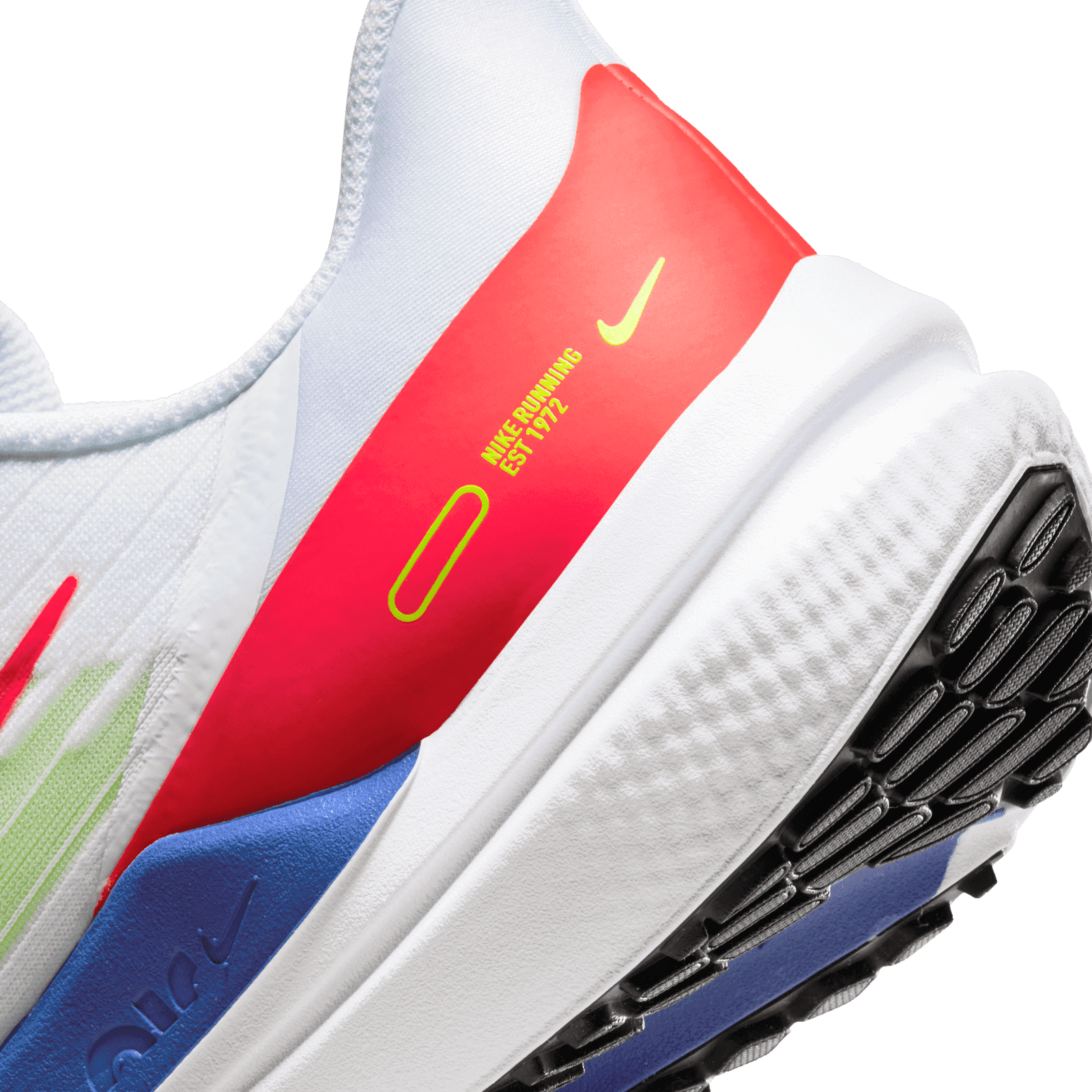 Nike Air Winflo 9 Sneakers Men\'s Running shoes 9.5 White Crimson-Racer Blue Nike Winflo 9  main image 4