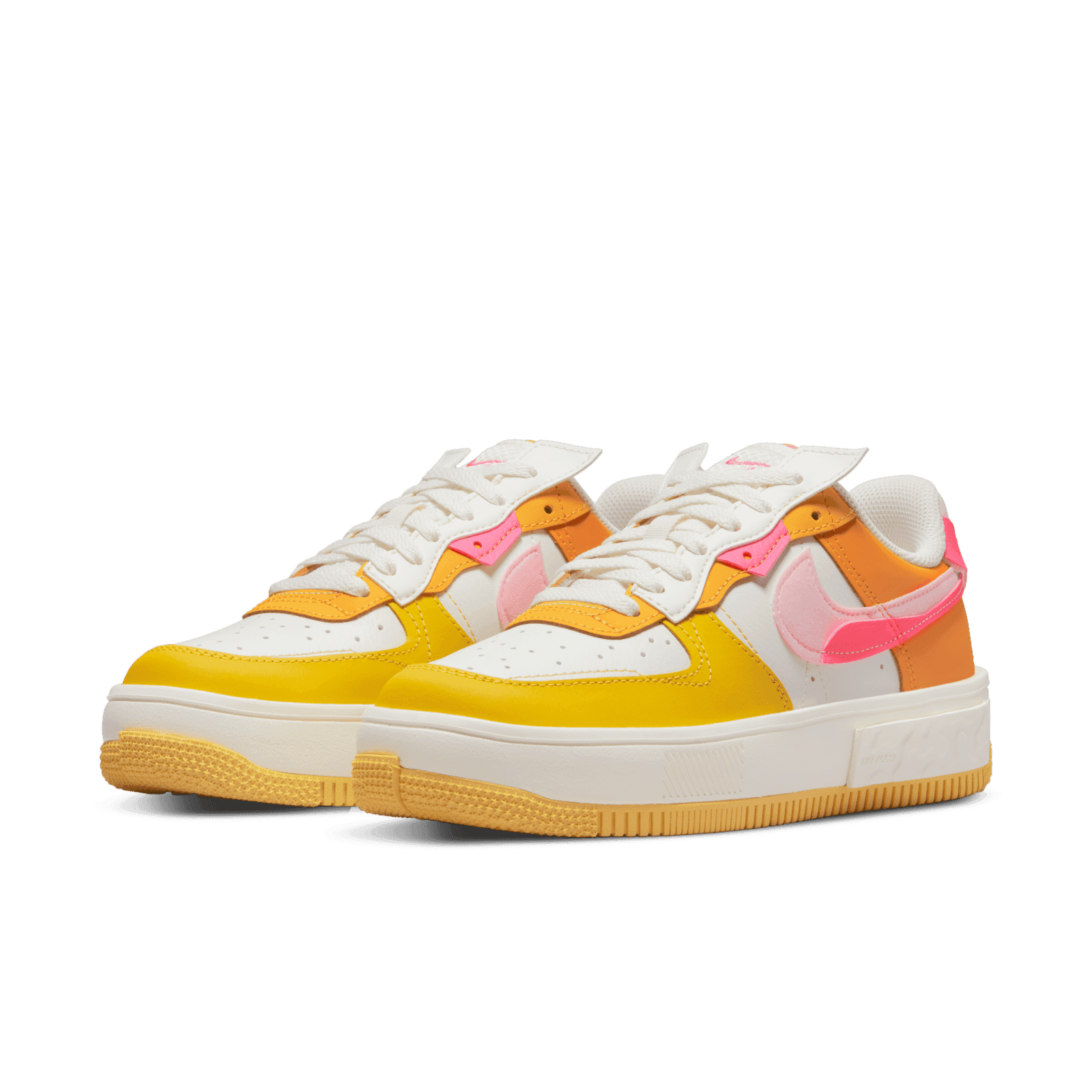 Nike Air Force 1 Fontanka Summit White Yellow Orange (W