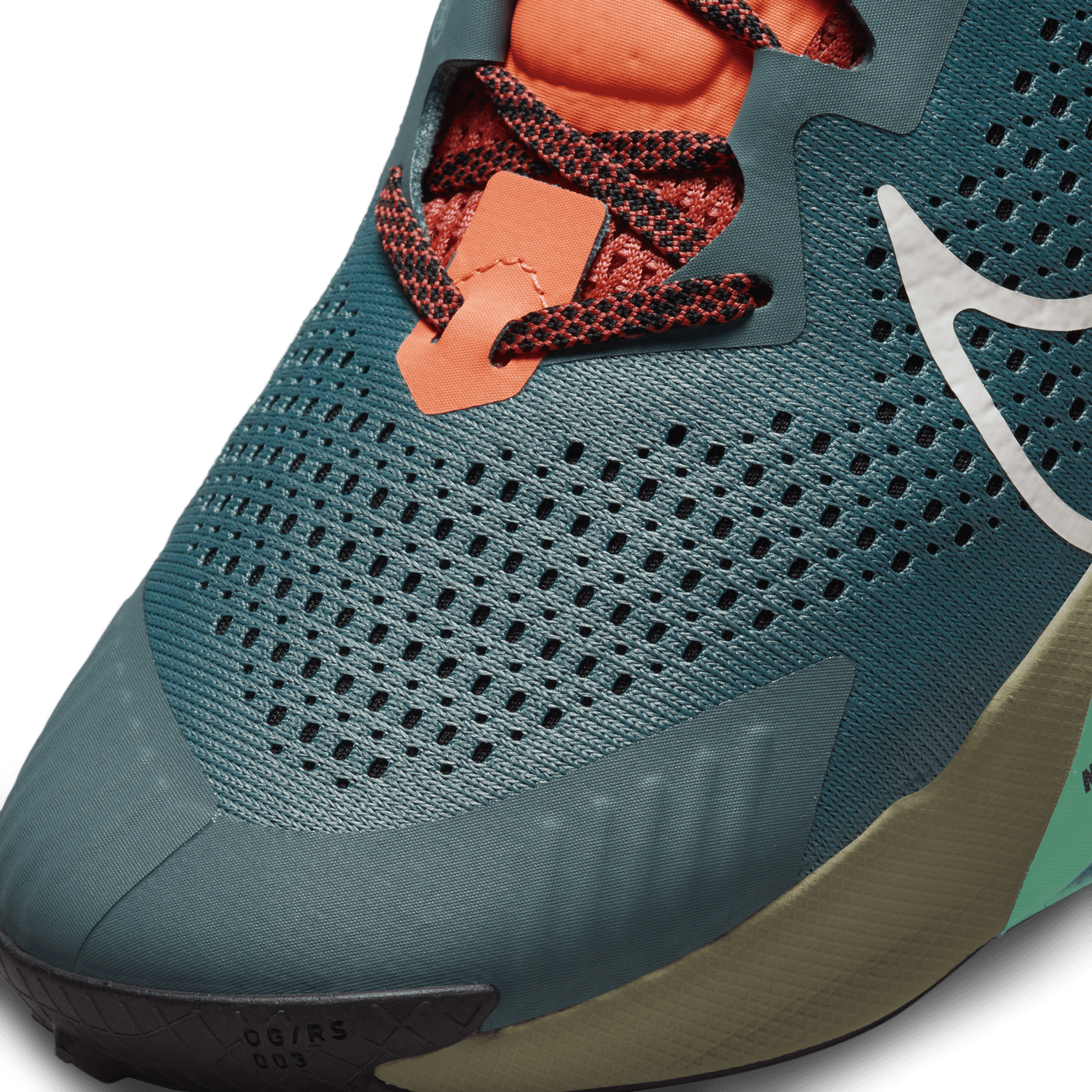 Nike ZoomX Zegama Trail Light Slate Grey Glow Green Bone