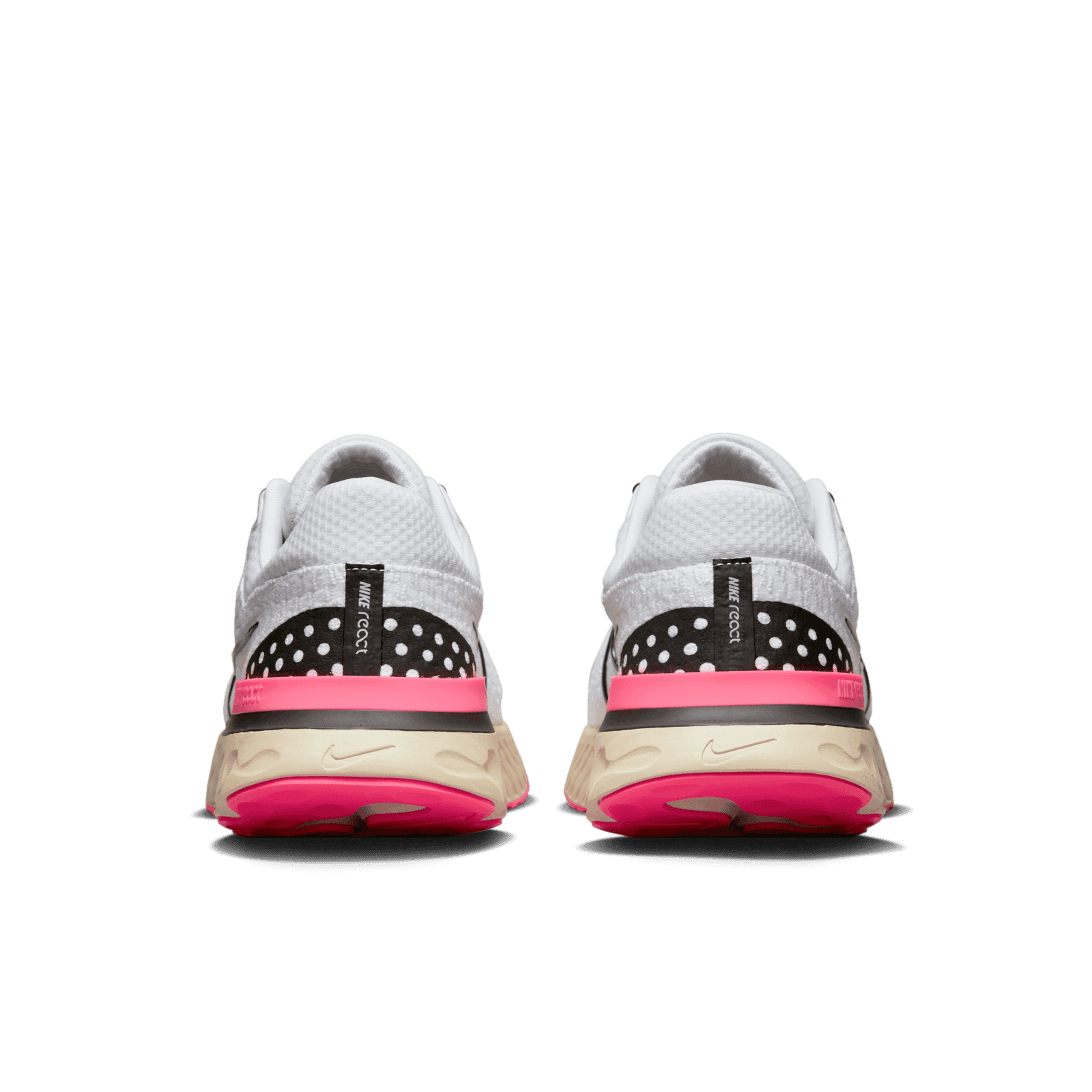 Men\'s Nike React Infinity Run 3 White Hyper Pink (DH5392 101) Nike React Infinity Run Flyknit 3 White Hyper Pink - DH5392-101 main image 2