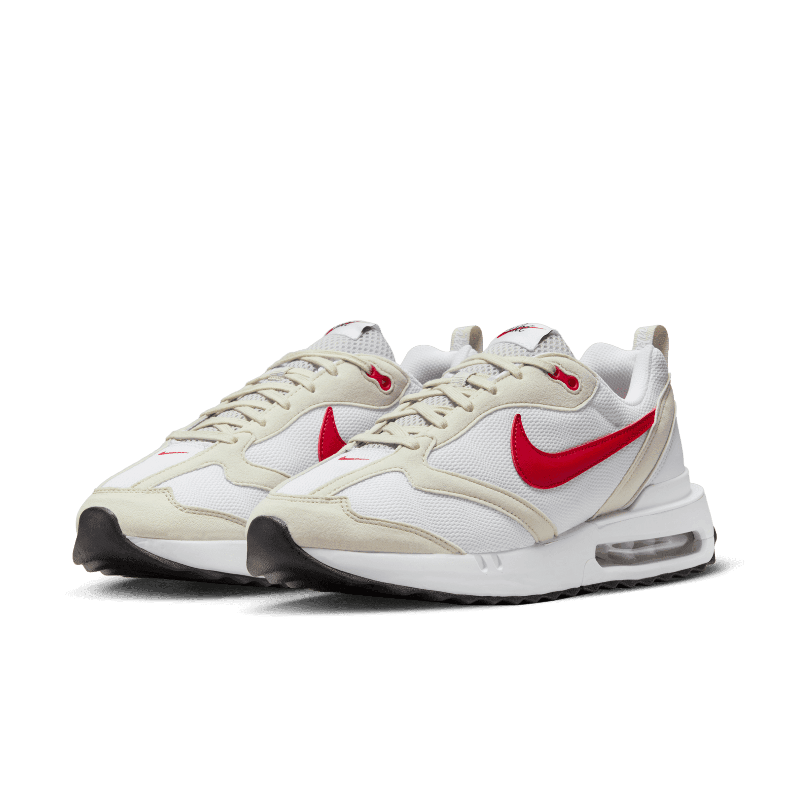 スニーカー Nike Air Max Dawn Light Bone University Red Nike Air Max Dawn Light Bone University Red - DQ3991-100