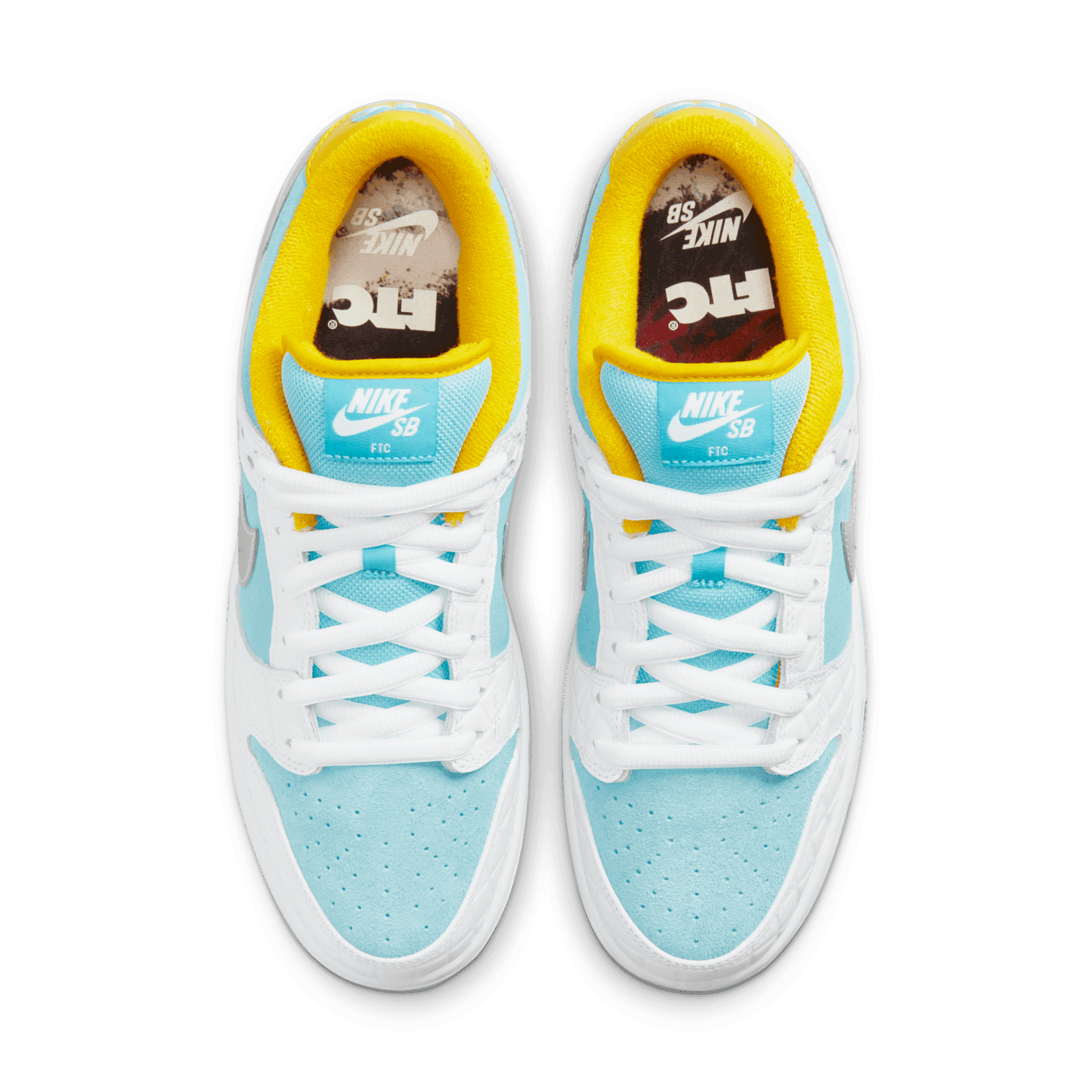 Nike SB Dunk Low FTC Lagoon Pulse - DH7687-400 Raffles and Release