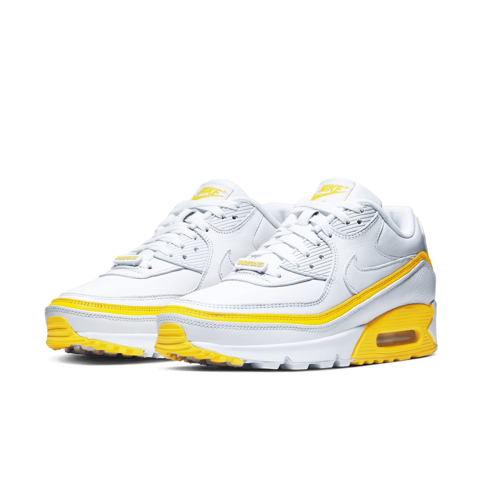 Air Max 90 Undefeated White Optic Yellow - CJ7197-101