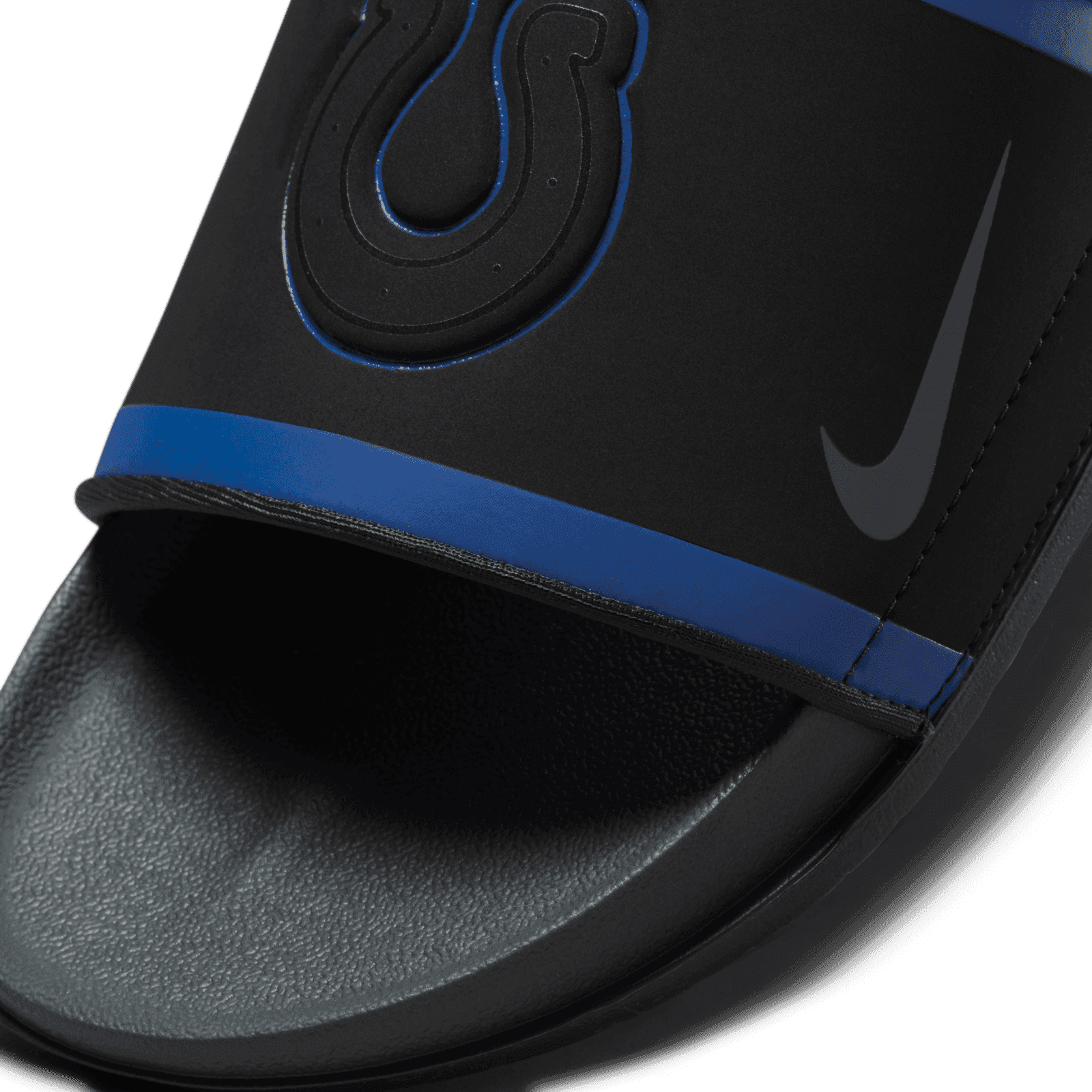 Nike Victori One Slide Indianapolis Colts Mens 10 Black Blue NFL DD0517-001 Nike Offcourt Slide (NFL Indianapolis Colts) Anthracite  main image 3